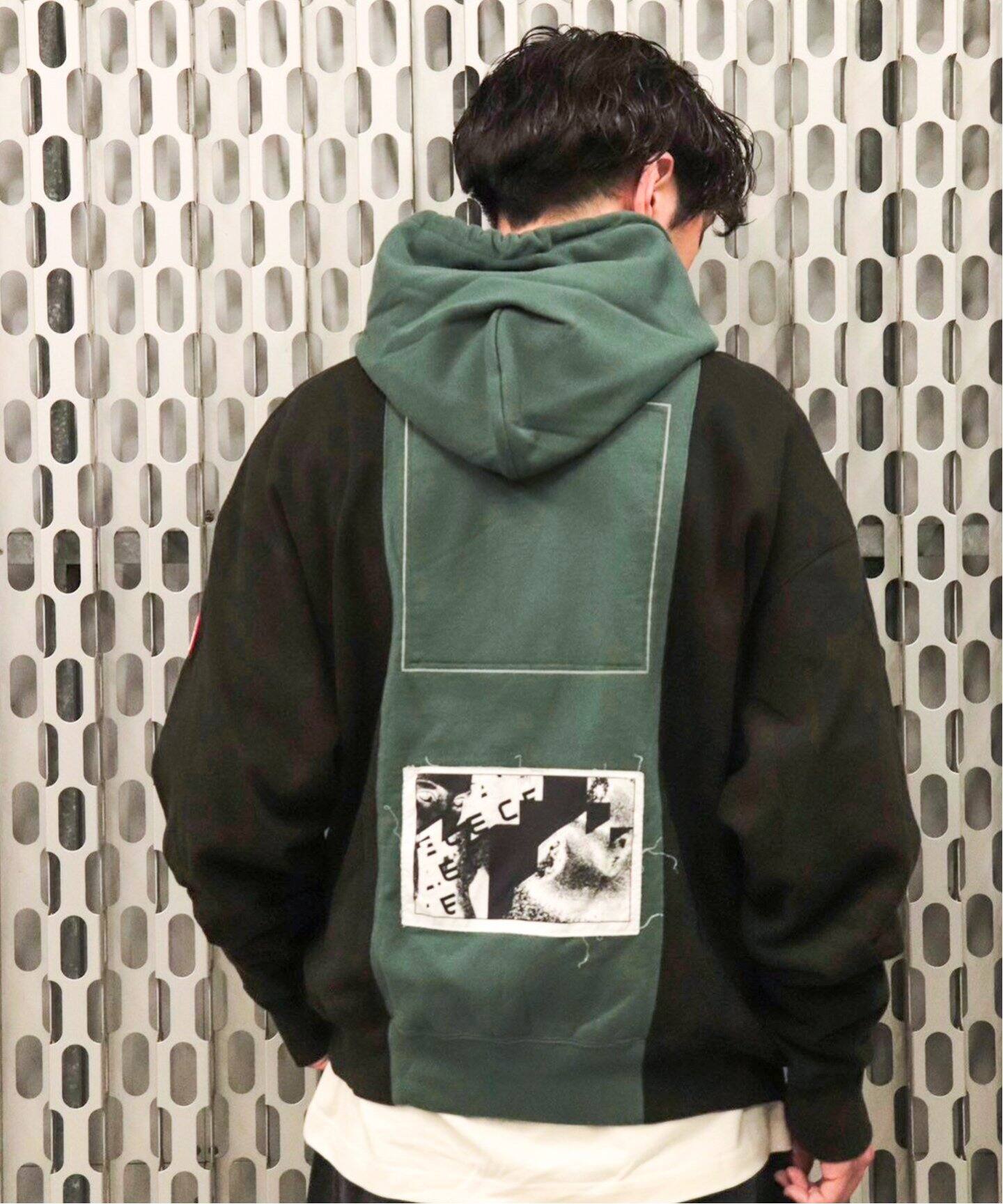 C.E / シーイー】cavempt PANELED TWO TONE HOODY（パーカー）｜WISM  
