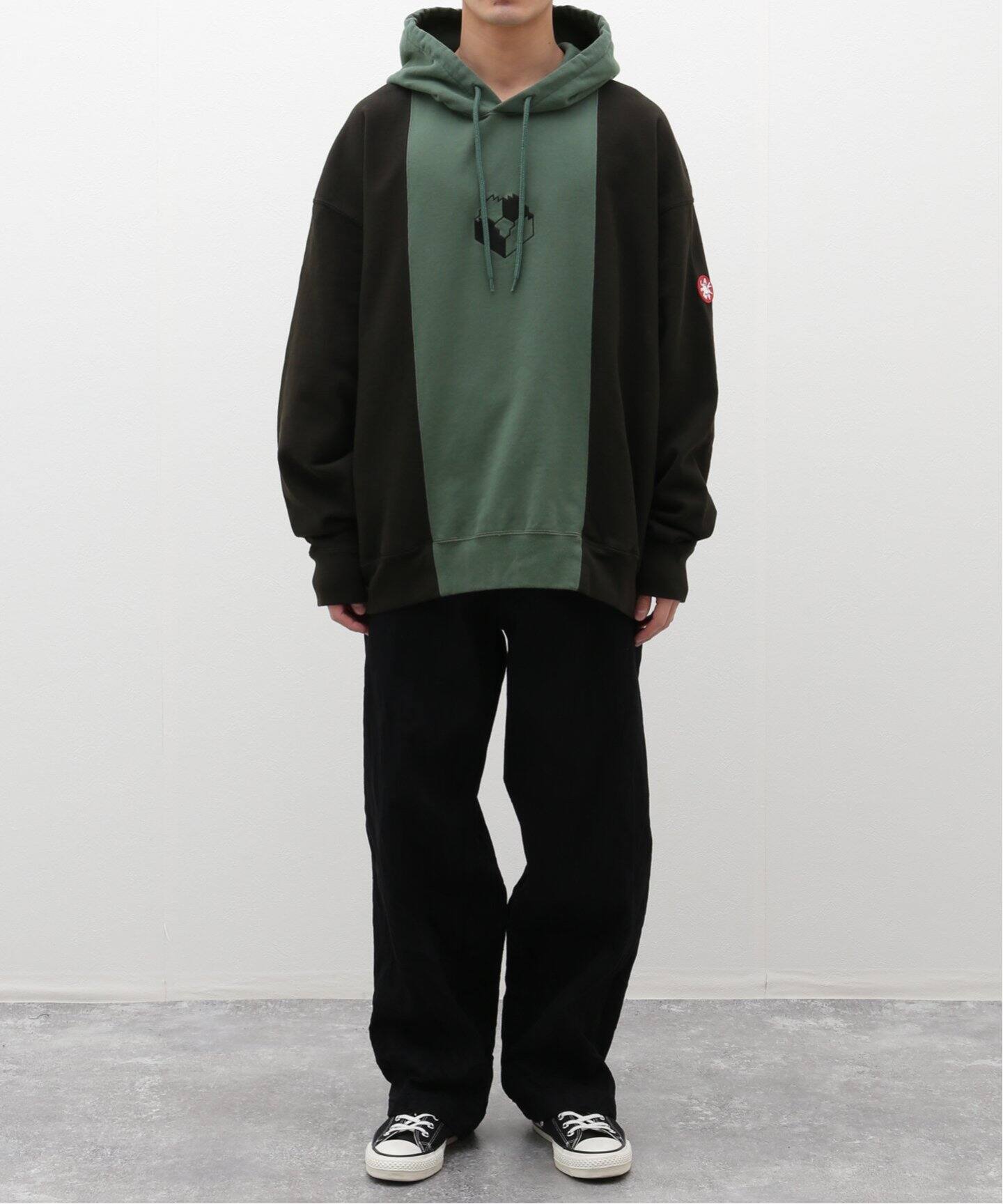 C.E / シーイー】cavempt PANELED TWO TONE HOODY（パーカー）｜WISM  