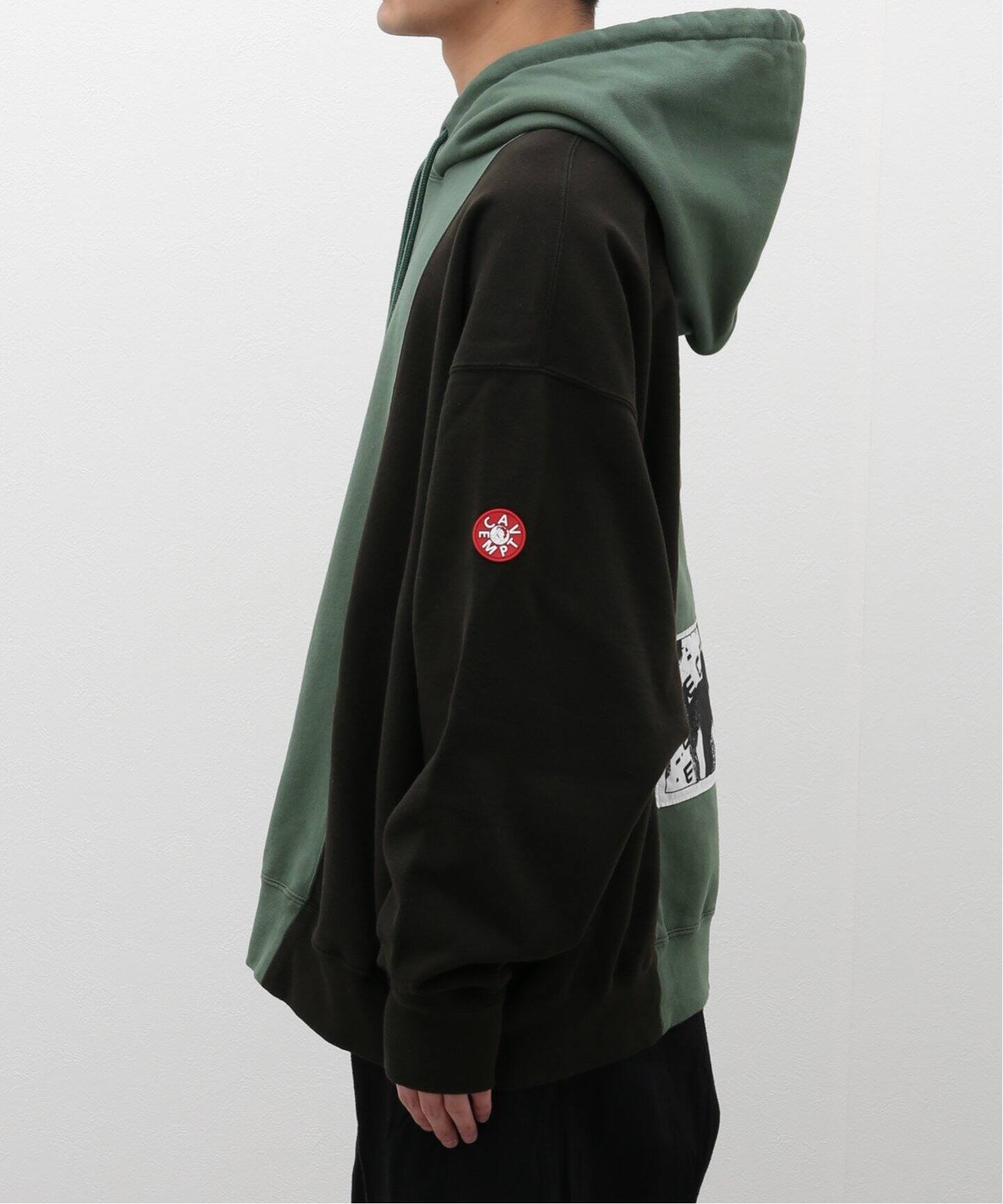 C.E / シーイー】cavempt PANELED TWO TONE HOODY（パーカー）｜WISM 