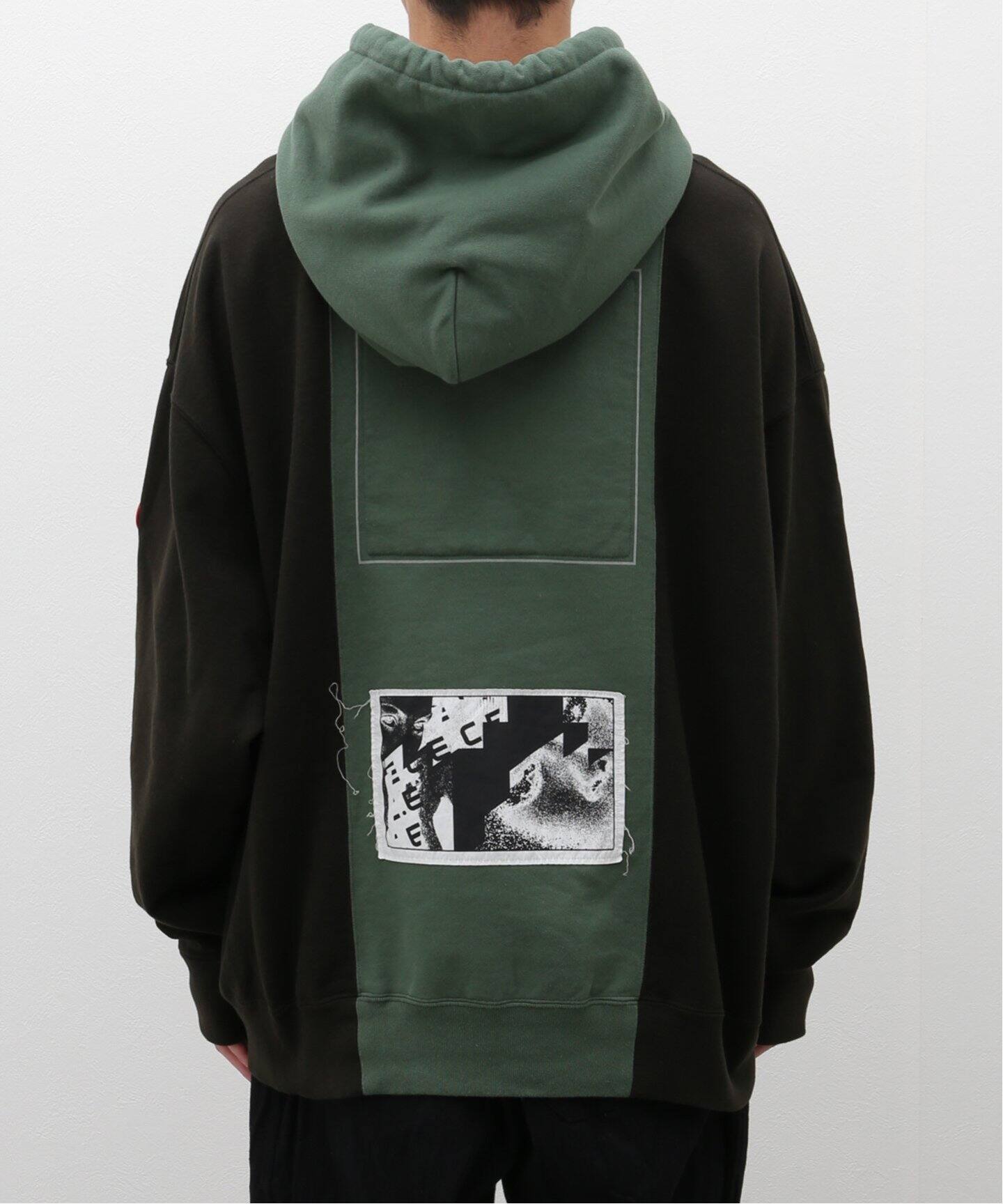 C.E / シーイー】cavempt PANELED TWO TONE HOODY（パーカー）｜WISM  