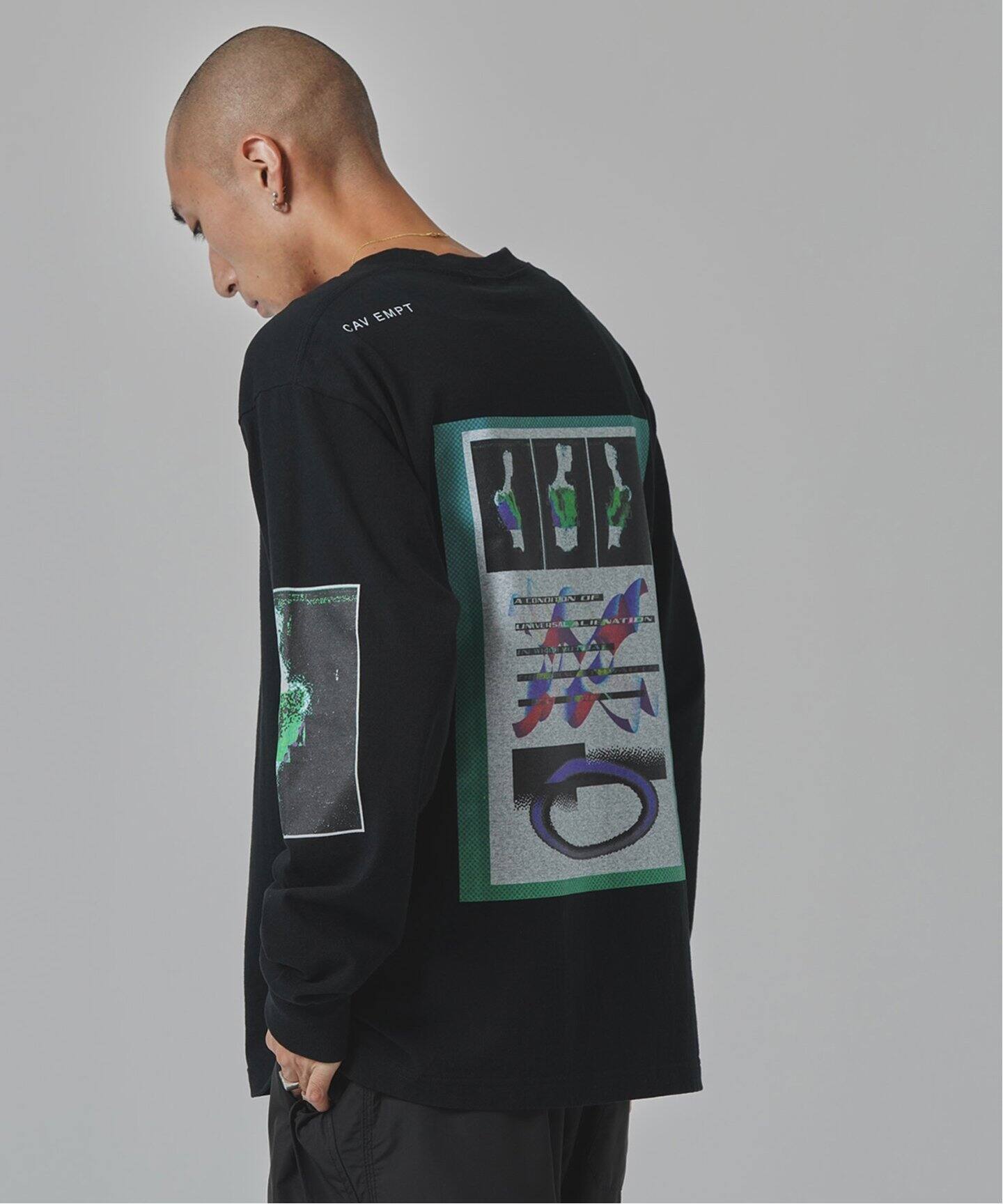 C.E / シーイー】cavempt Torshin_SEQ LONG SLEEVE T（Tシャツ 
