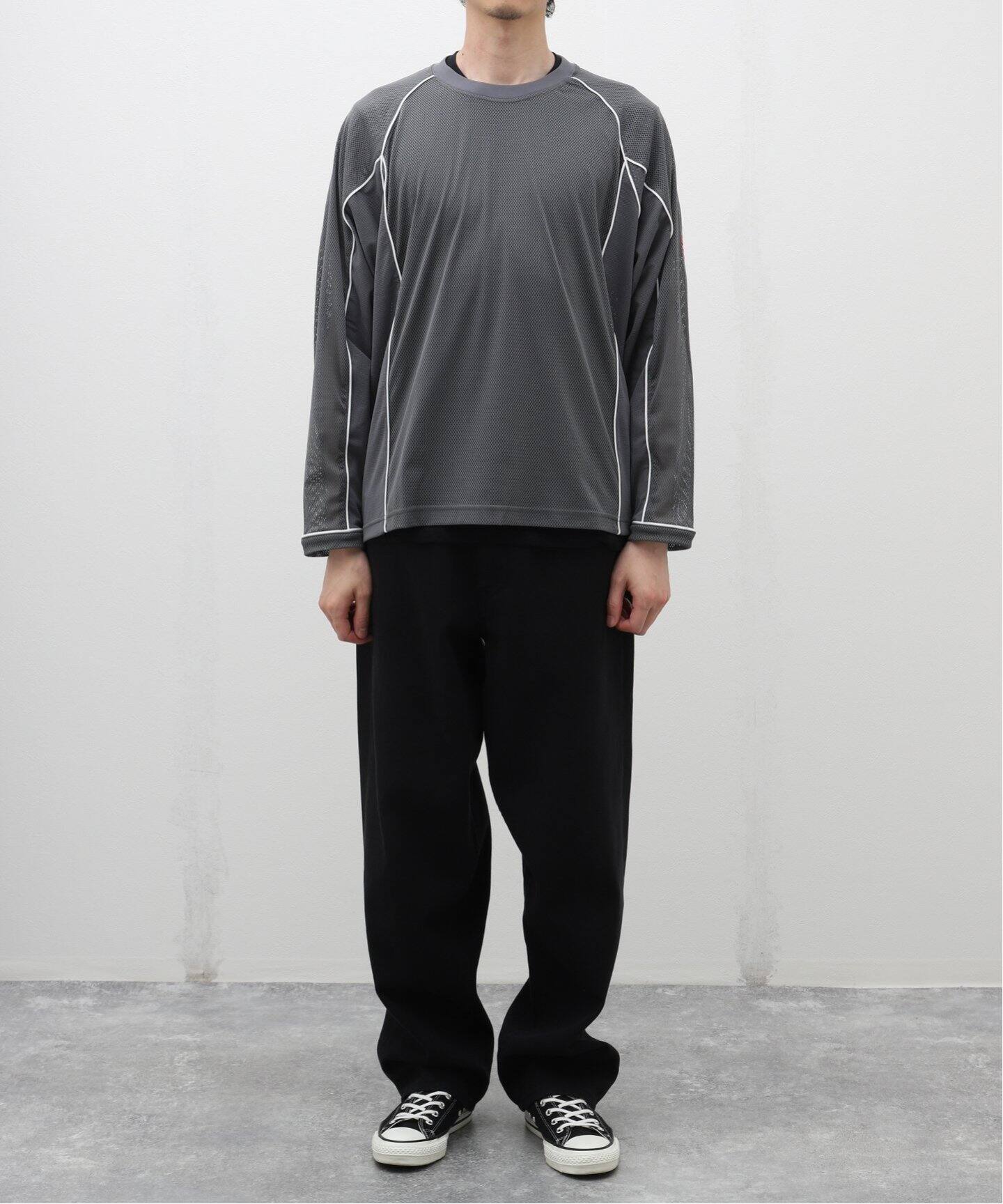 C.E / シーイー】cavempt MESH RAGLAN COLOUR L/S T（Tシャツ 