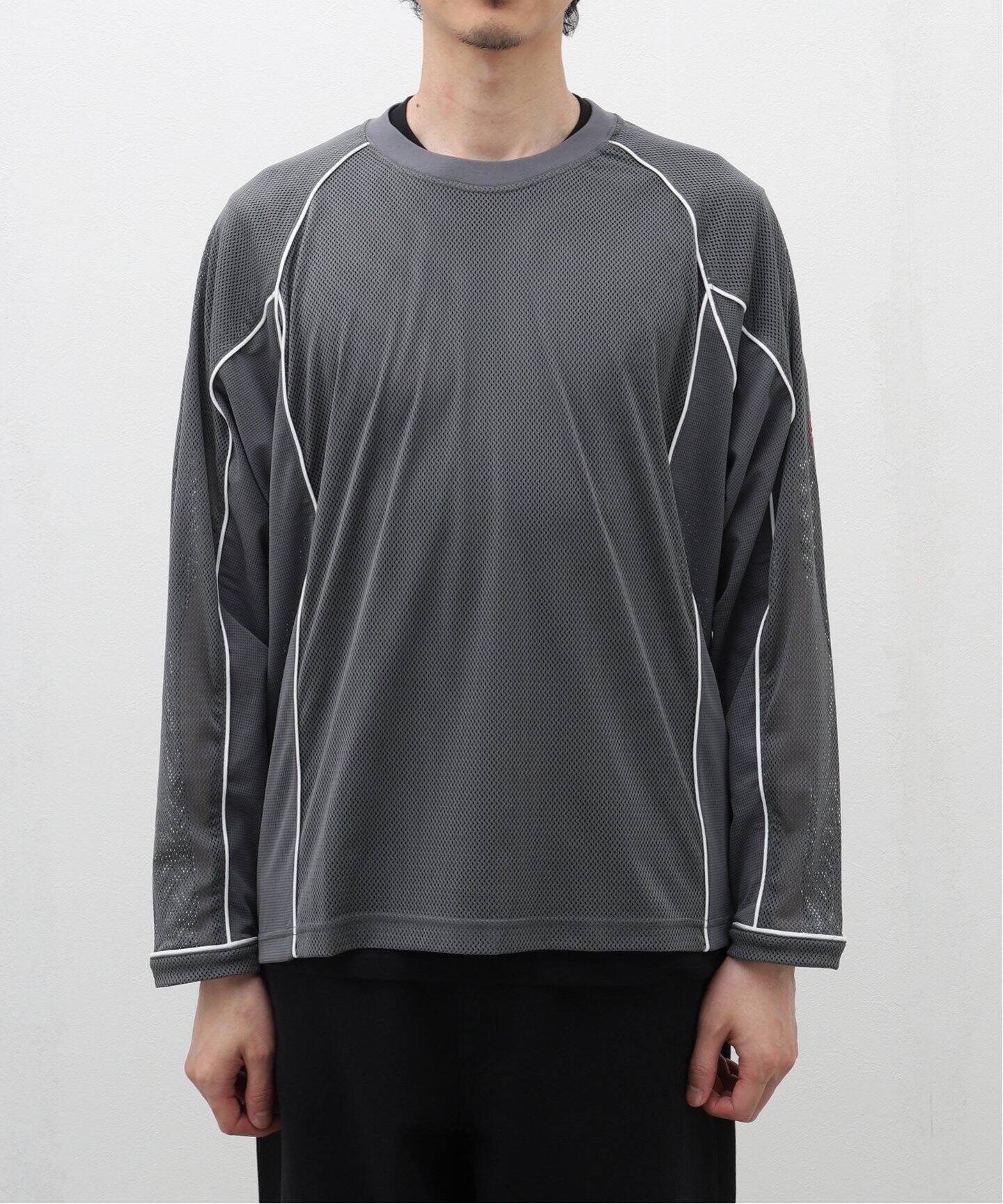 C.E / シーイー】cavempt MESH RAGLAN COLOUR L/S T（Tシャツ 