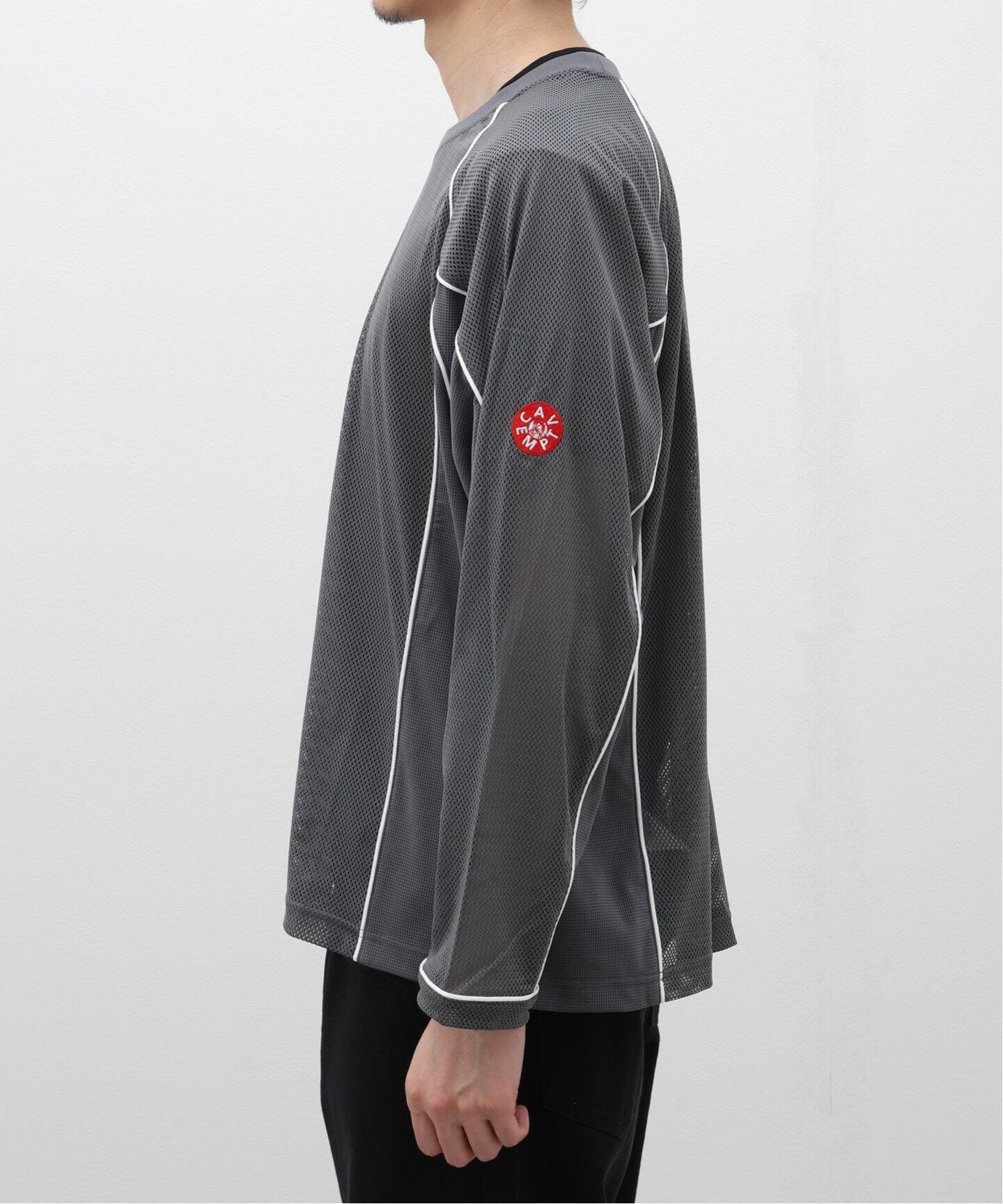 C.E / シーイー】cavempt MESH RAGLAN COLOUR L/S T（Tシャツ 