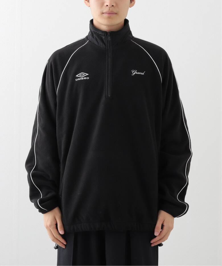 GRAND COLLECTION × UMBRO】MICRO FLEECE QUARTER ZIP（スウェット 