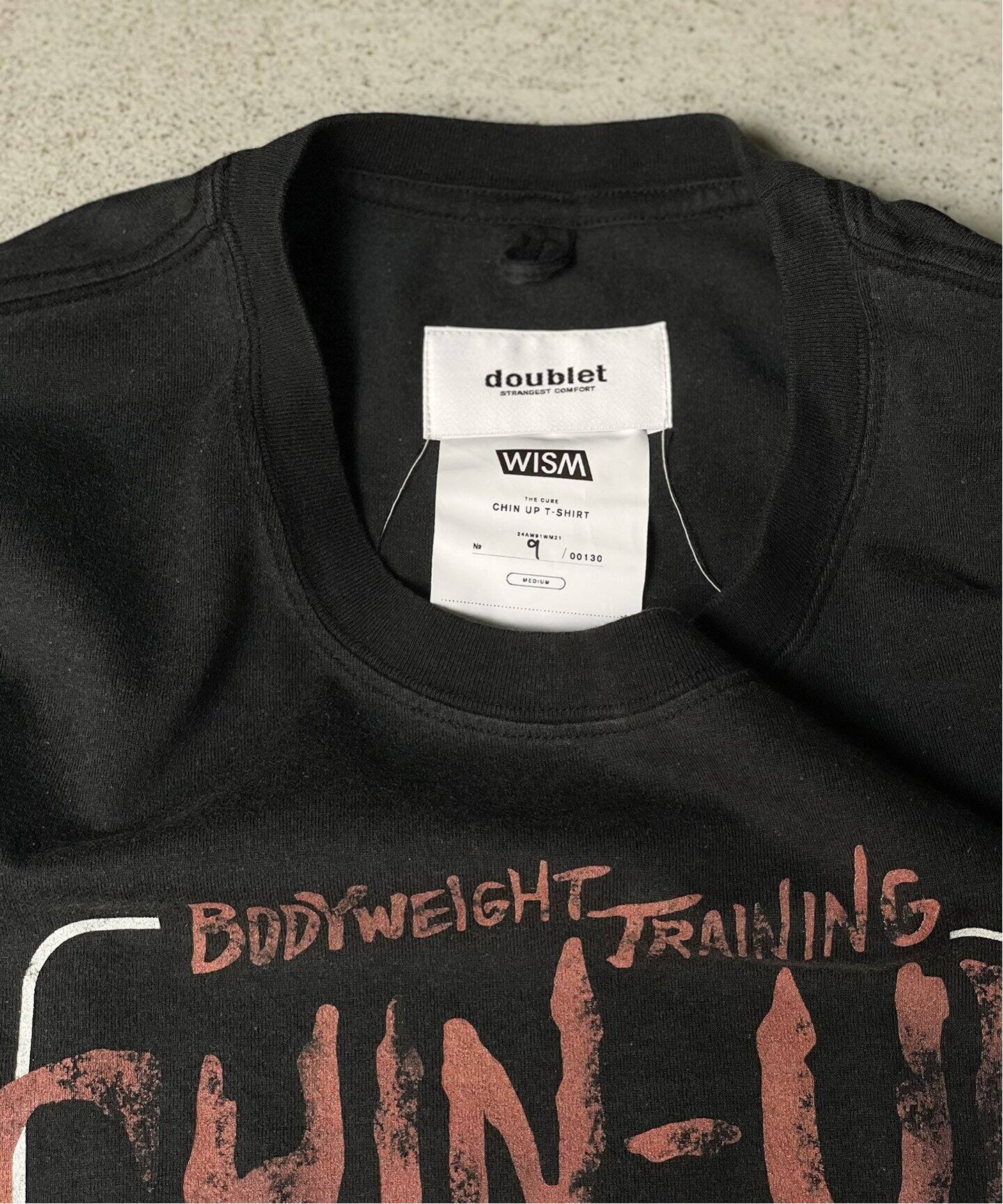 doublet / ダブレット】WISM 別注 CHIN UP T-SHIRT（Tシャツ  