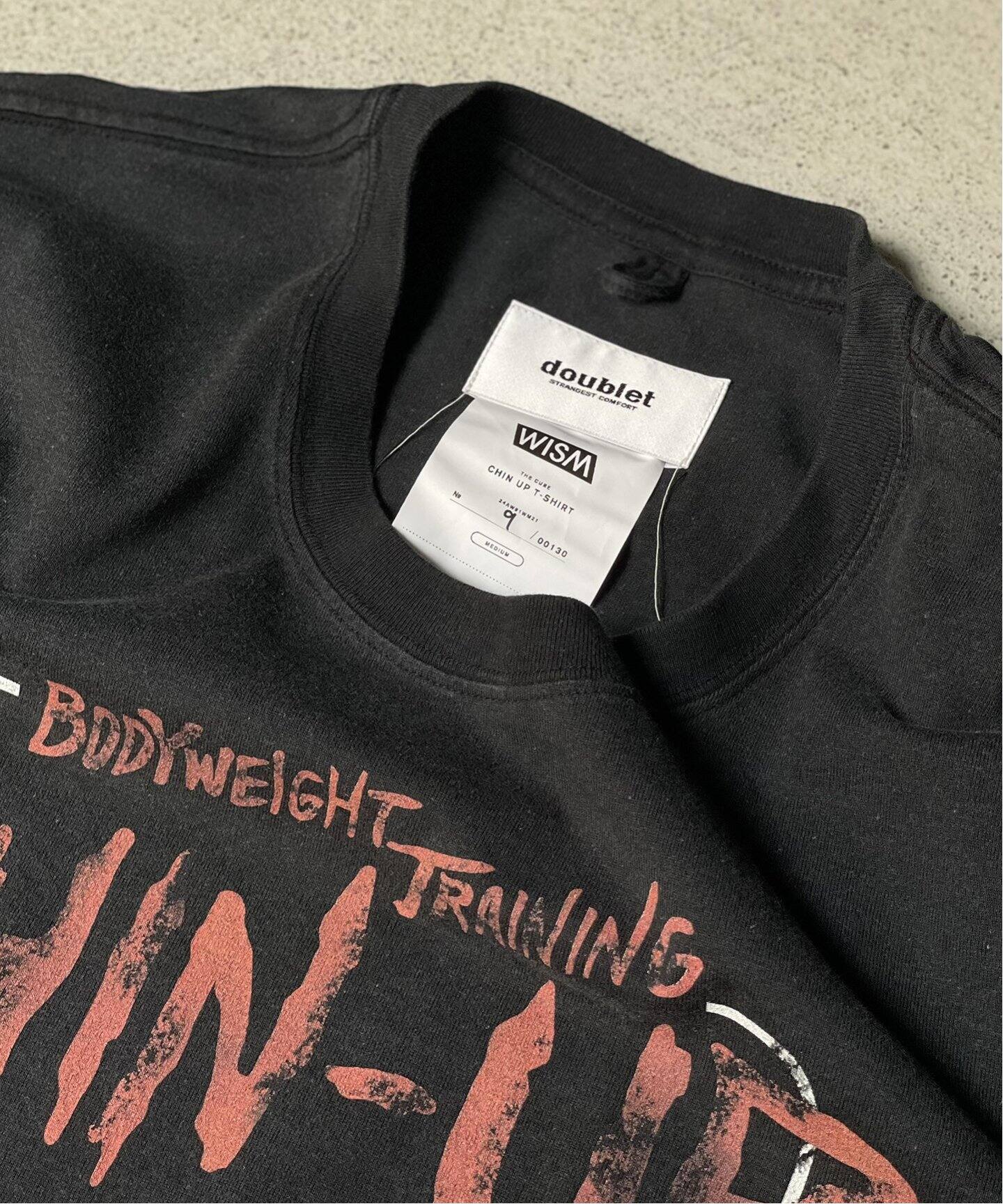 doublet / ダブレット】WISM 別注 CHIN UP T-SHIRT（Tシャツ 