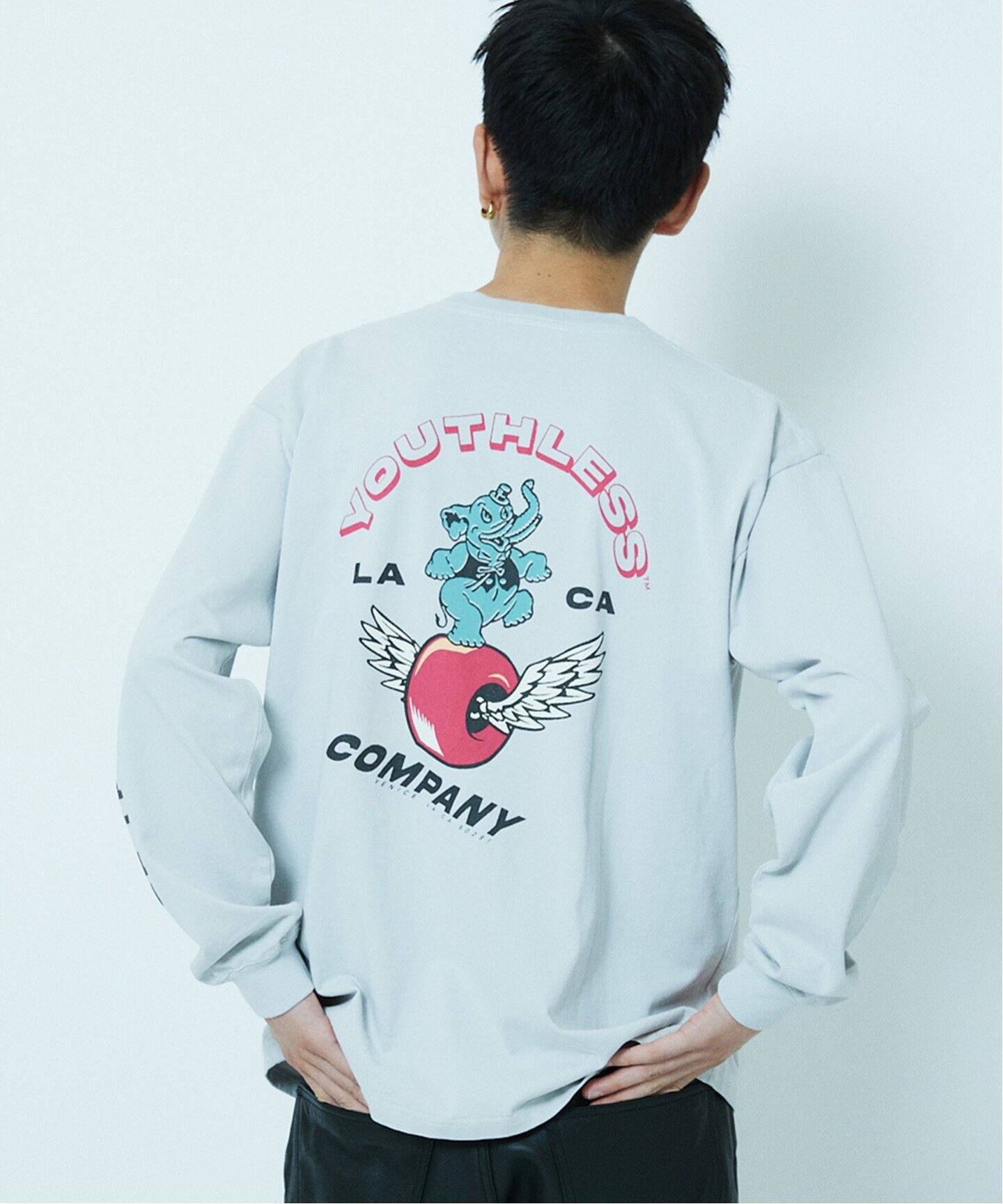 YOUTHLESS / ユースレス L/S Tシャツ