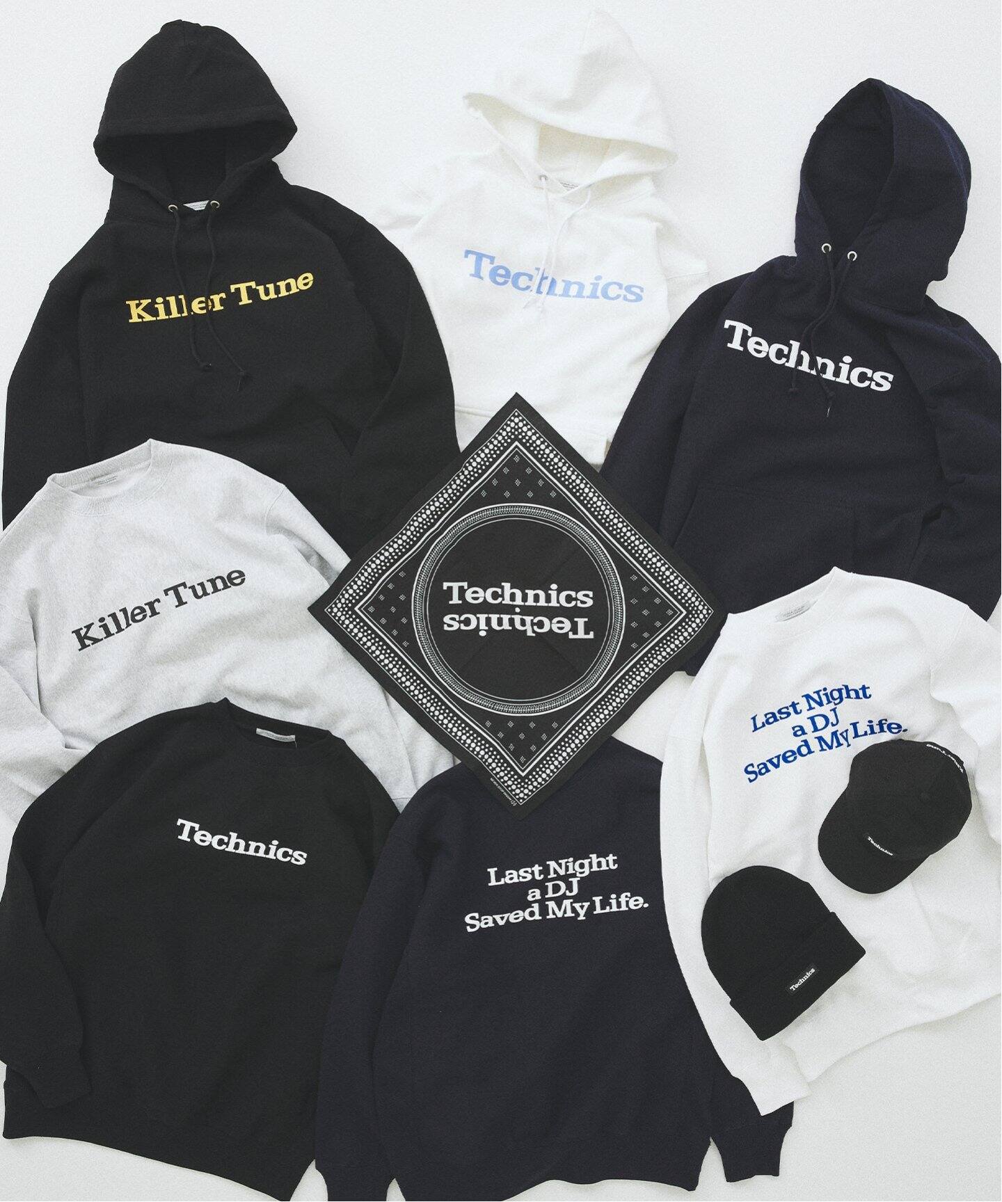 Technics x JOURNAL STANDARD スウェットフーデイー（パーカー 