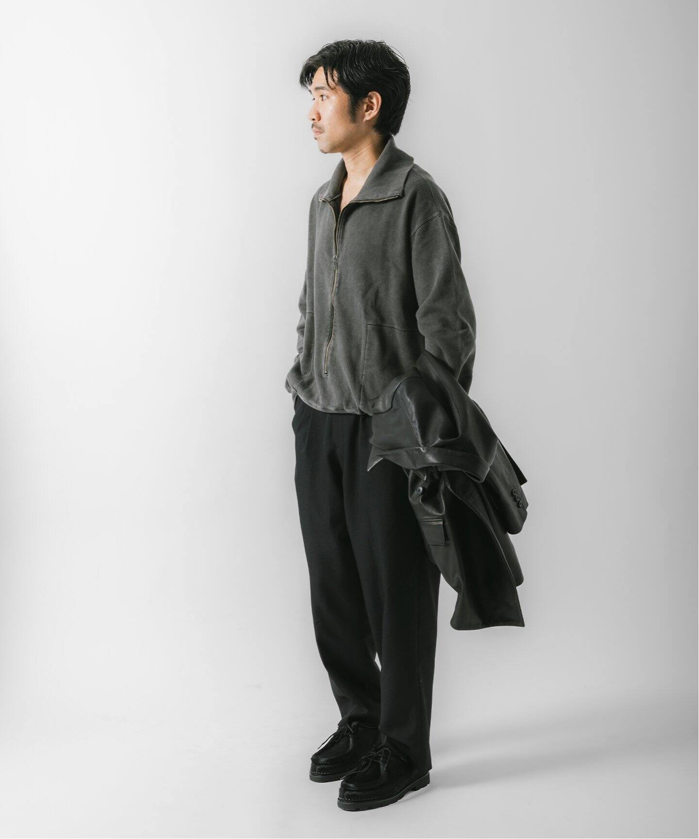 YOKE T.M for JOURNAL STANDARD SWEAT DRIVERS HALF ZIP（スウェット 