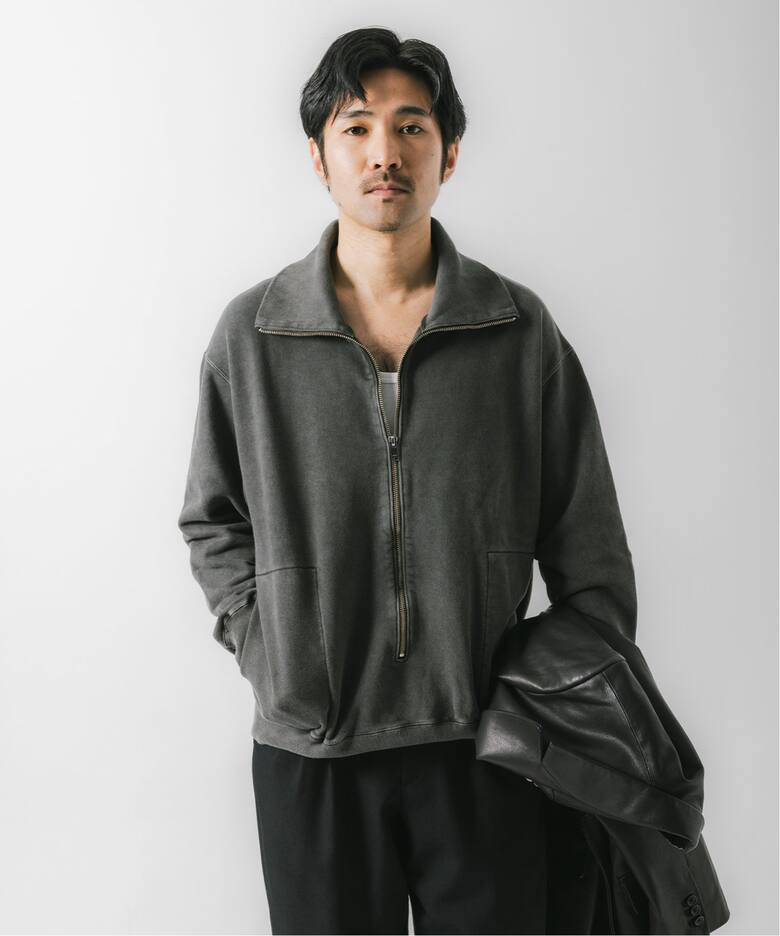 YOKE T.M for JOURNAL STANDARD SWEAT DRIVERS HALF ZIP（スウェット 