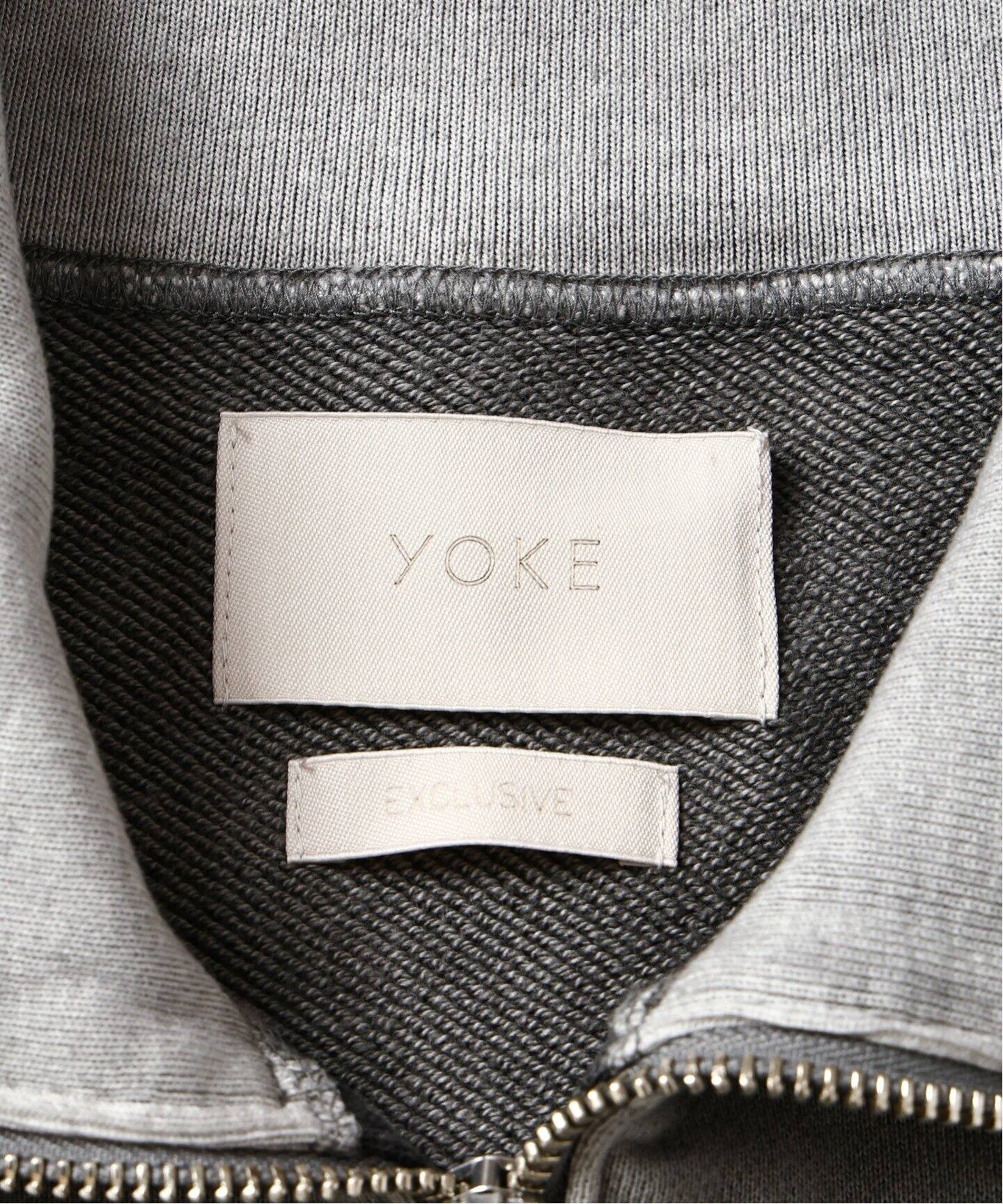 YOKE T.M for JOURNAL STANDARD SWEAT DRIVERS HALF ZIP（スウェット 