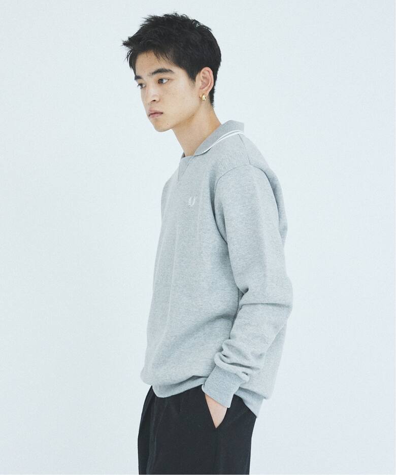 WEB限定 FRED PERRY for JOURNAL STANDARD Football Sweatshirt 