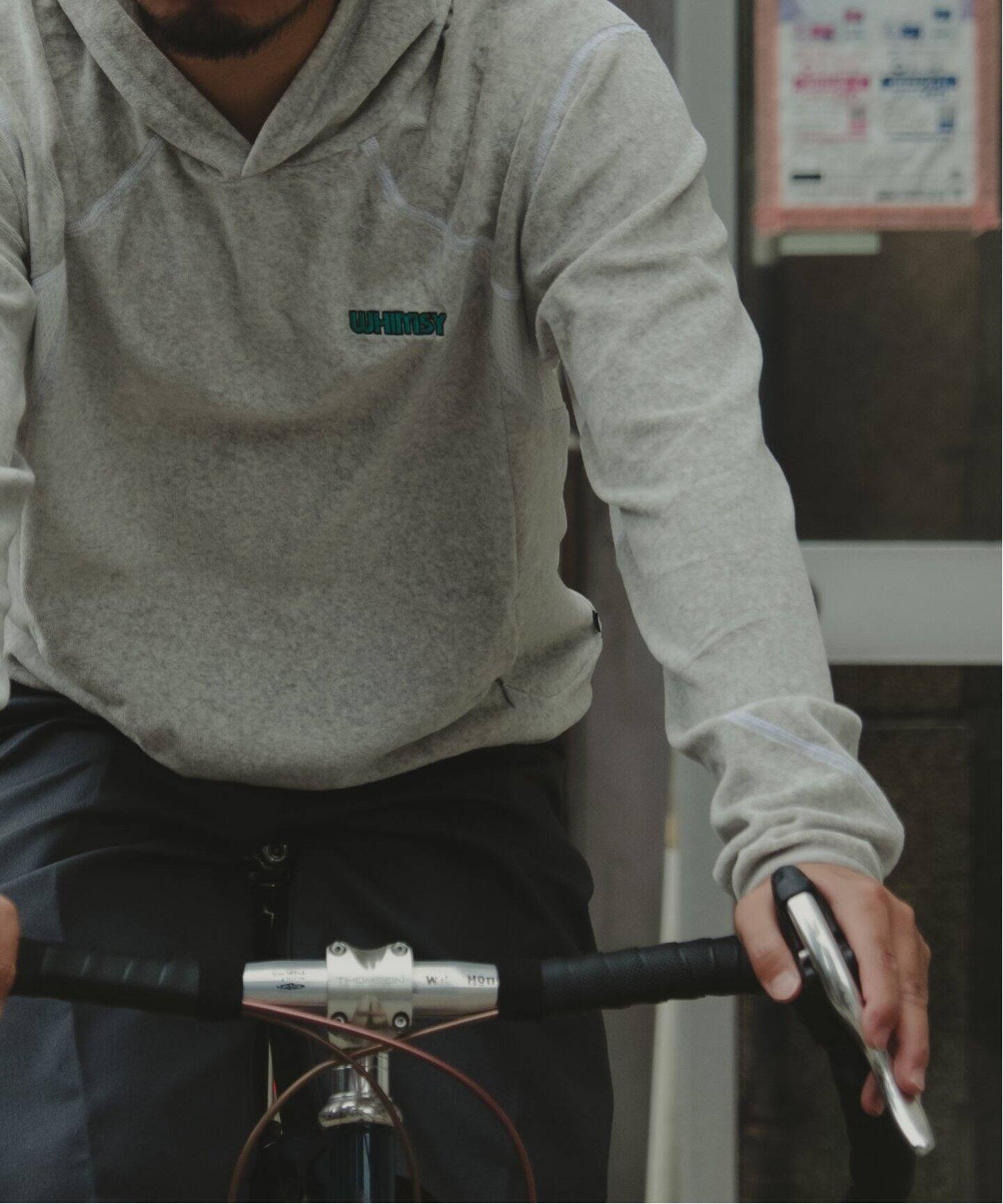 あ　WHIMSY / Velour Cycling Hoodie Whimsy / ウィムジー ベロアサイクリング フーディー（Tシャツ