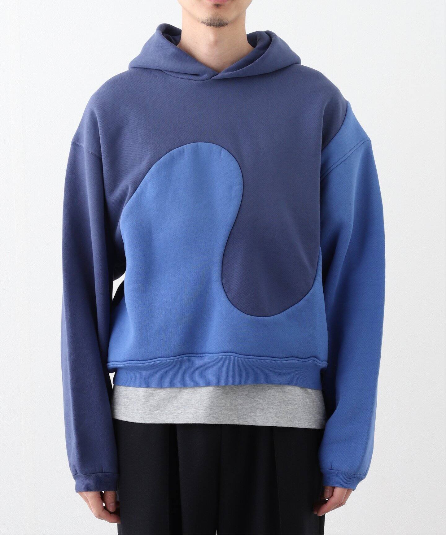 ERL / イーアールエル】 UNISEX CLASSIC SWIRL HOODIE KNIT（パーカー  