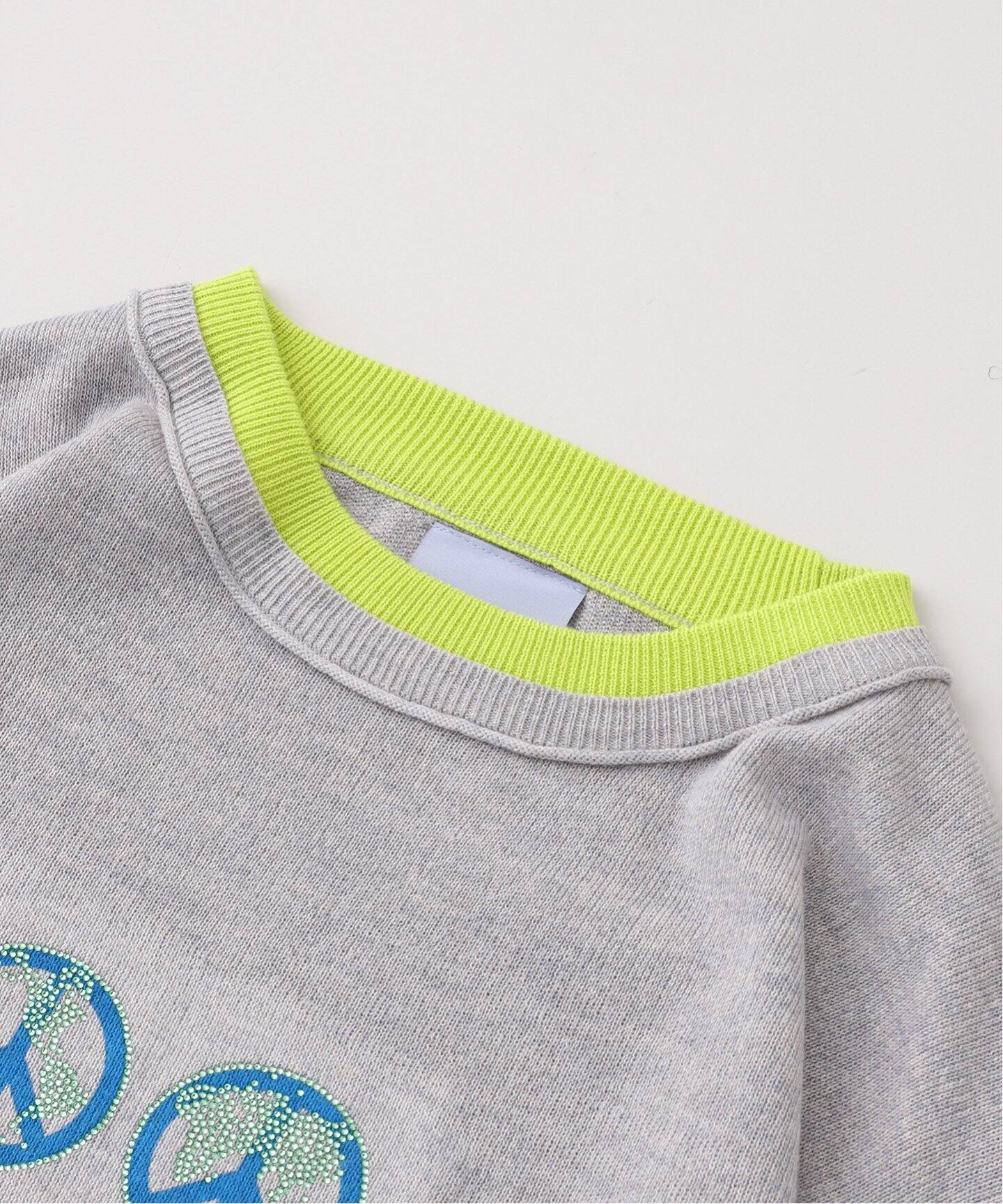 BLUEMARBLE / ブルーマーブル】 Double layer knitted sweater（ニット 