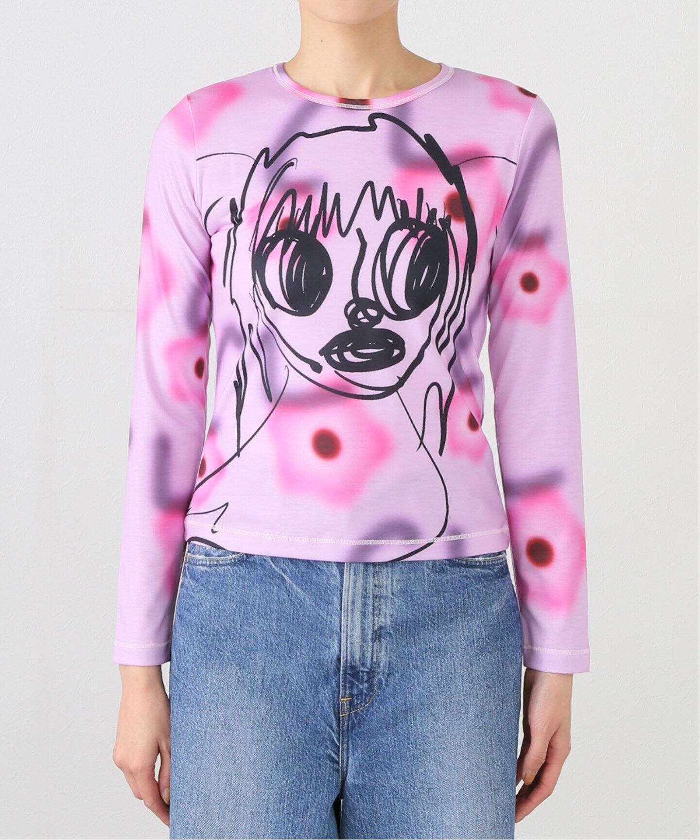 CHOPOVA LOWENA/チョポヴァ・ロウェナ】 CL Girl Fitted JT（Tシャツ 