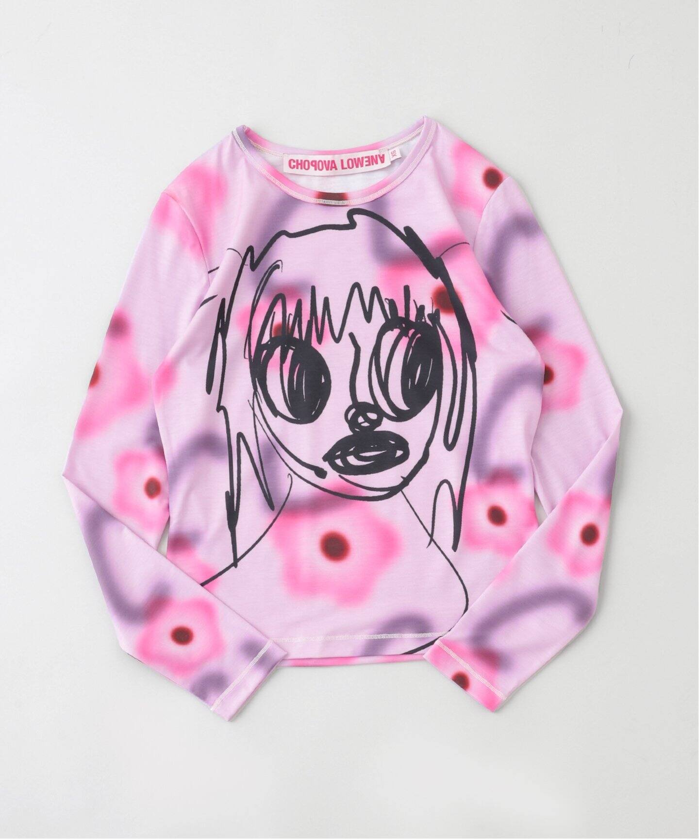 CHOPOVA LOWENA/チョポヴァ・ロウェナ】 CL Girl Fitted JT（Tシャツ 