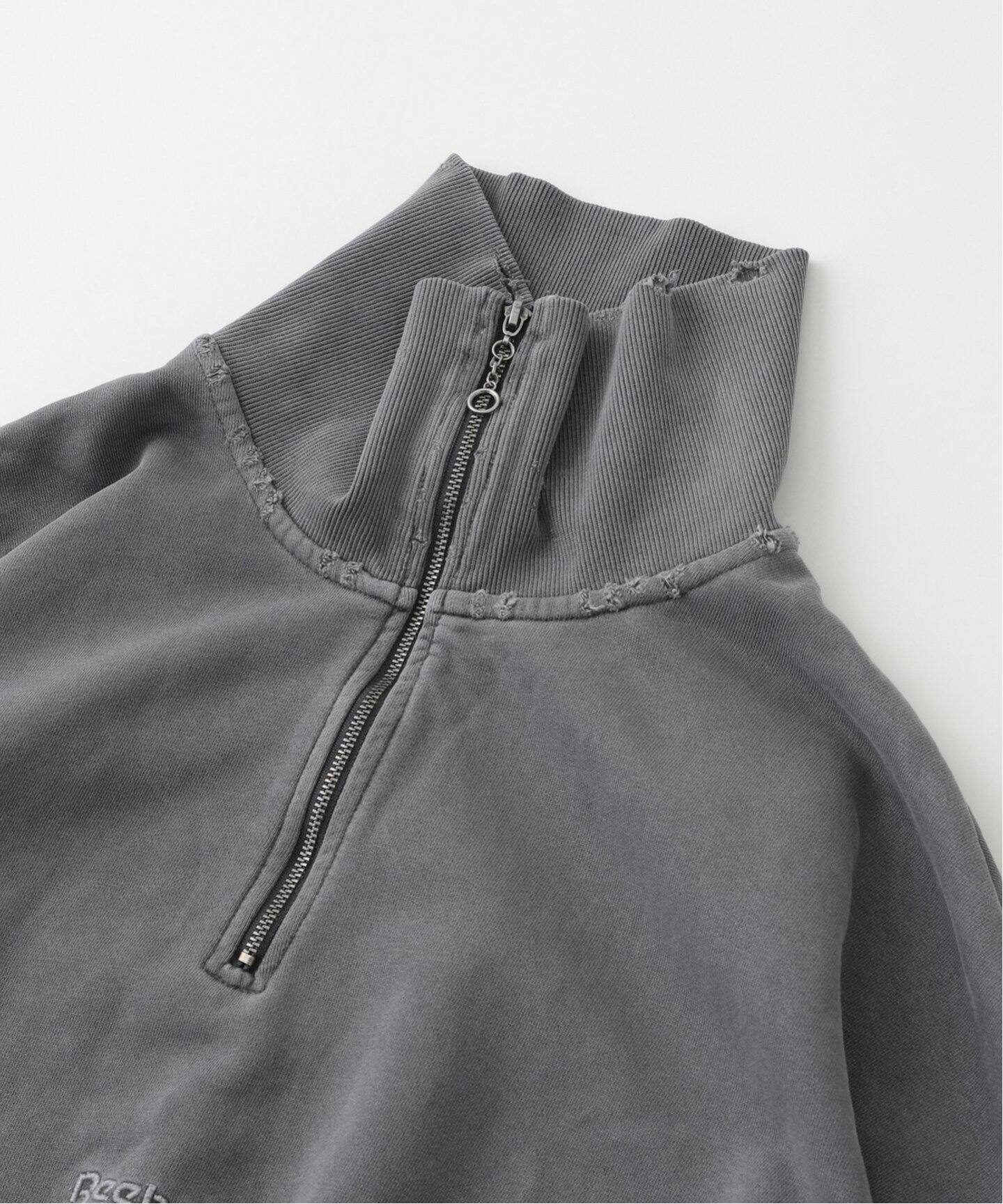 Reebok×Noill】 BORO half zip sweat fade（スウェット）｜UNFOLLOW 