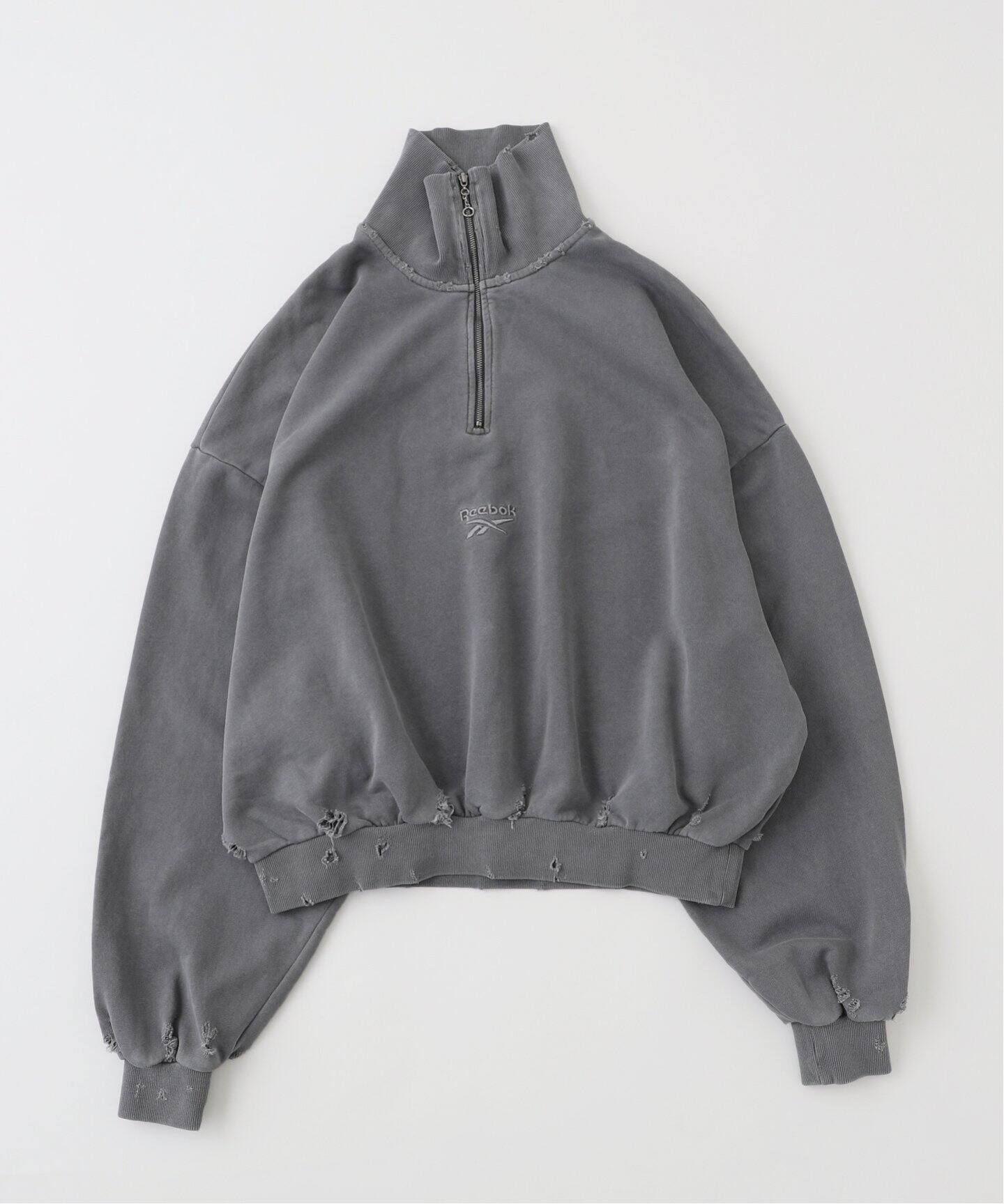 Reebok×Noill】 BORO half zip sweat fade（スウェット）｜UNFOLLOW 