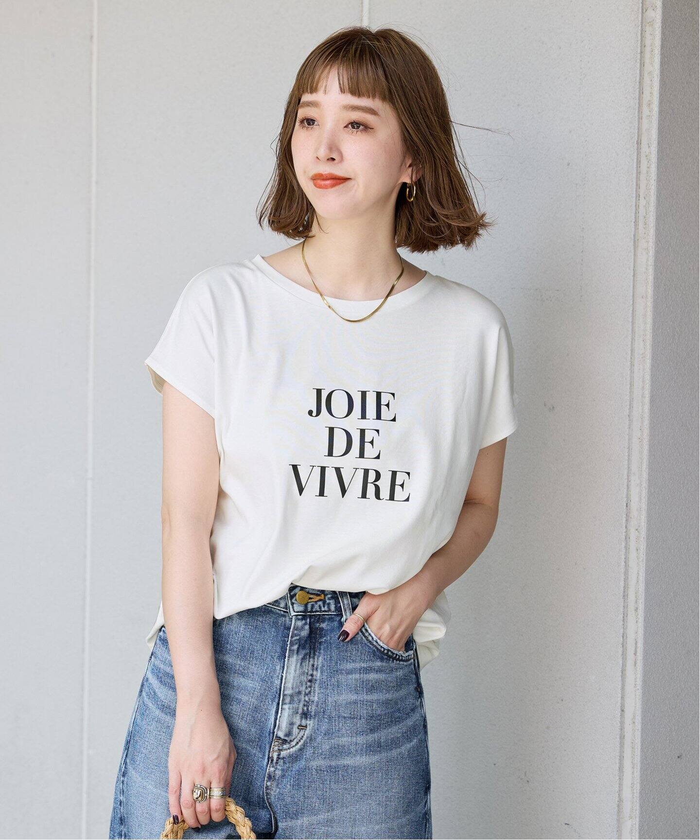 新品 未使用 タグ付き タック フレンチスリーブ Tシャツ CORNERS（コーナーズ） tシャツ タック入りフレンチスリーブスリットT
