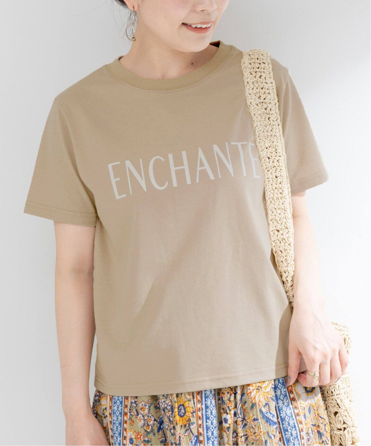 追加》フロッキープリントTシャツ（Tシャツ／カットソー）｜B.C STOCK 