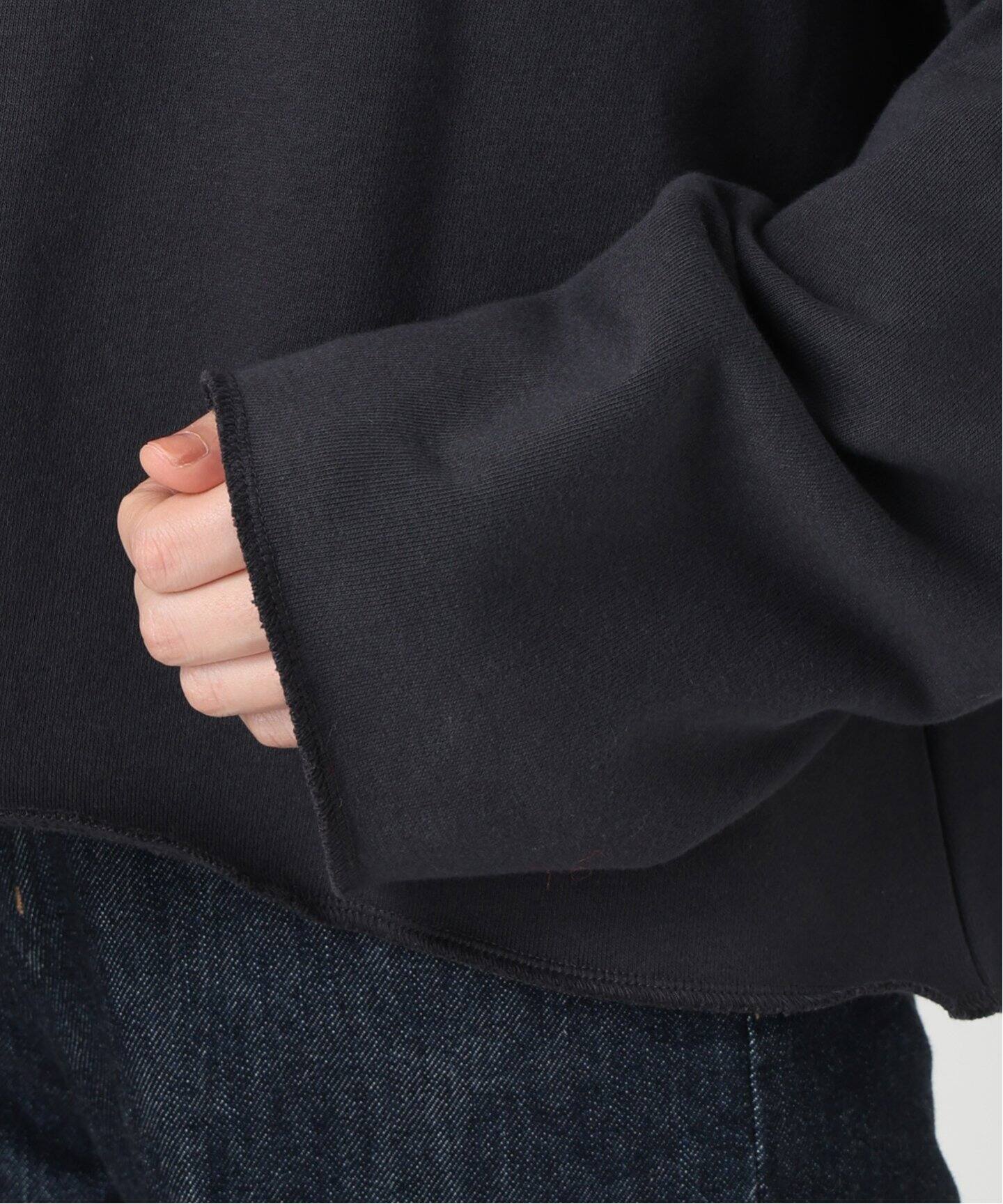 追加》ラメサガラ刺繍ロングスリーブ裏毛スウェット（スウェット