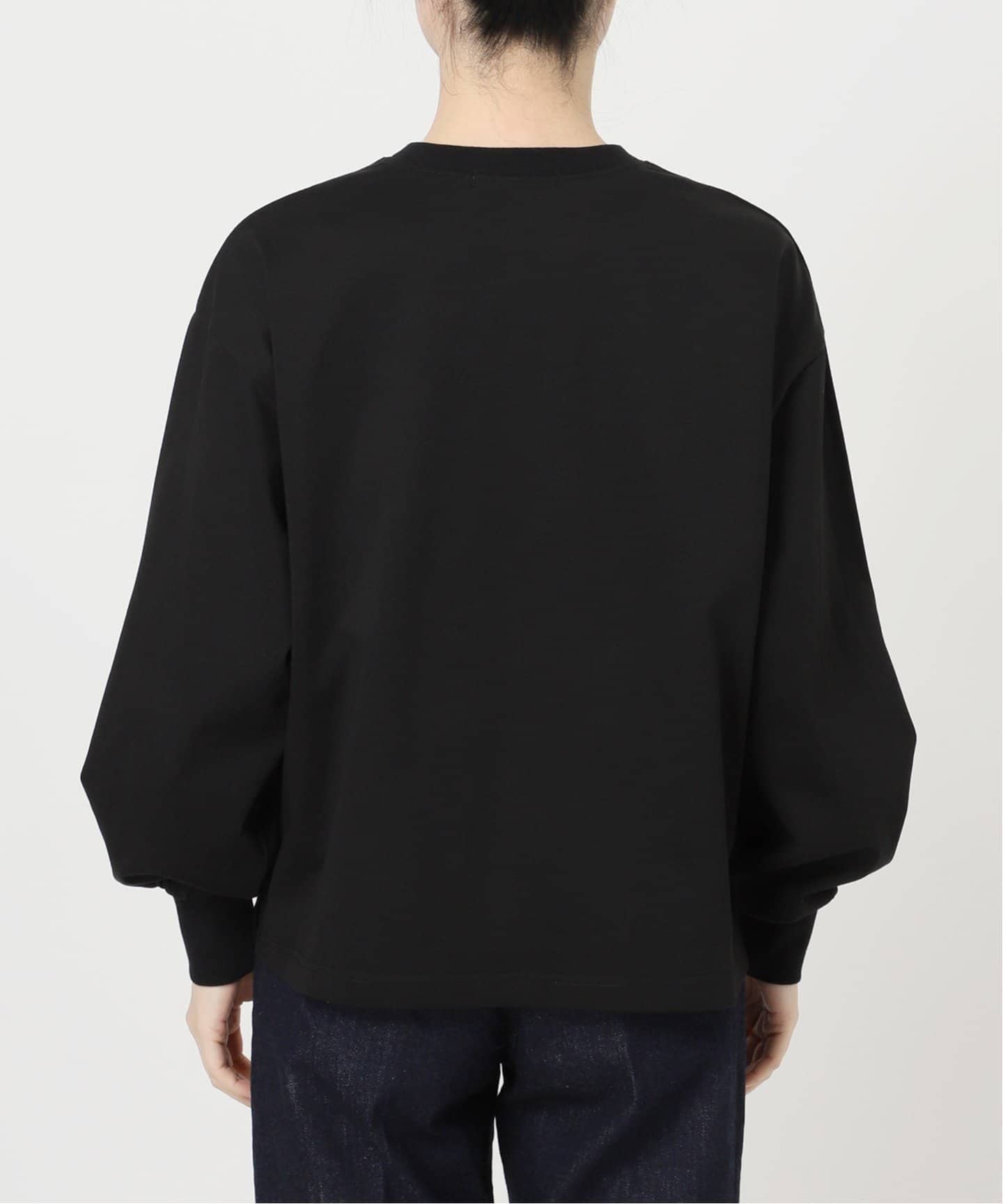 tシャツ フロッキープリントロンTEE レディース フロッキープリントロンTEE（Tシャツ／カットソー）｜B.C STOCK