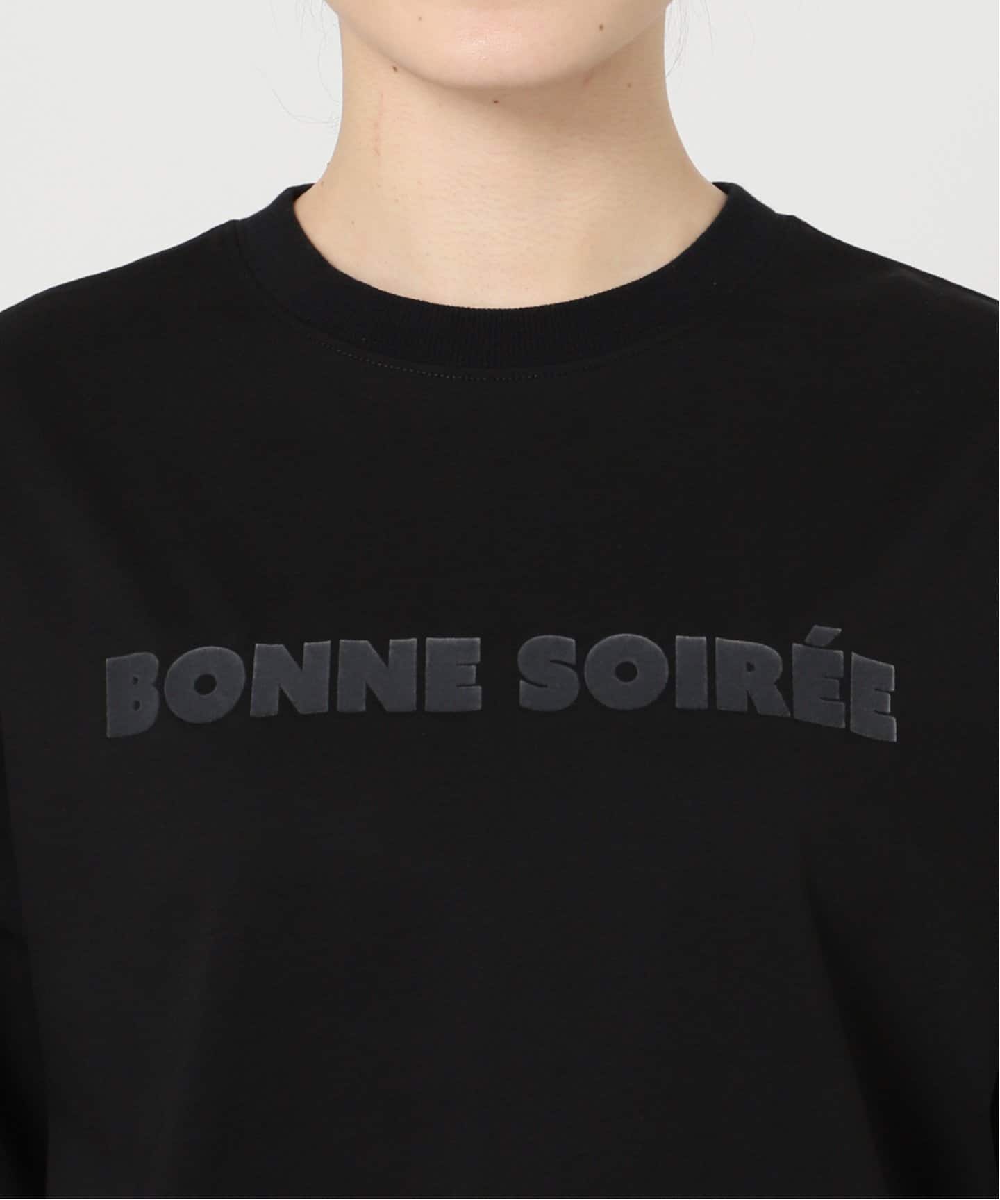 フロッキープリントロンTEE（Tシャツ／カットソー）｜B.C STOCK