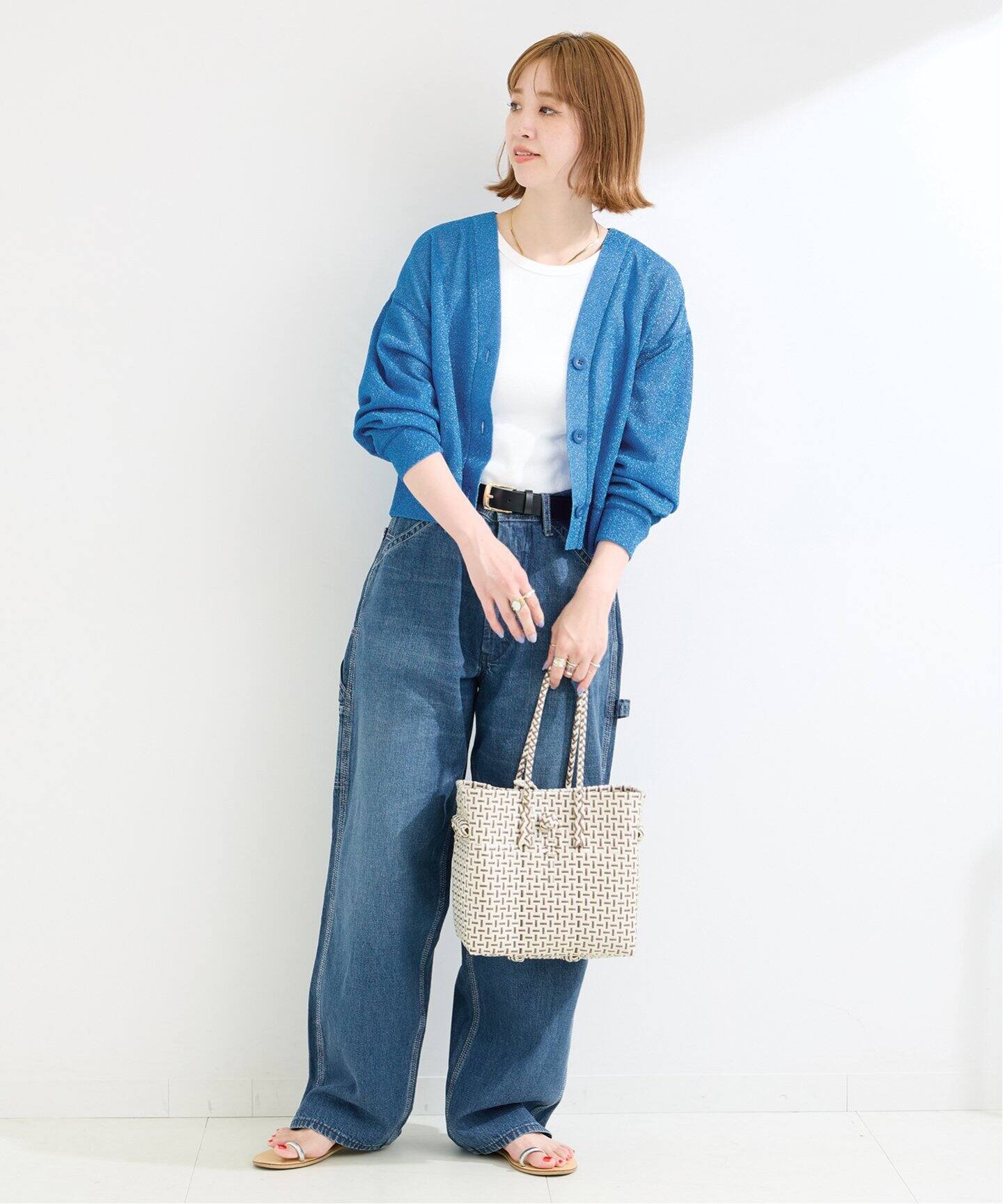 ブルーのカーディガン 楽天市場】ブルー 青（サイズ（S/M/L）SS）（カーディガン