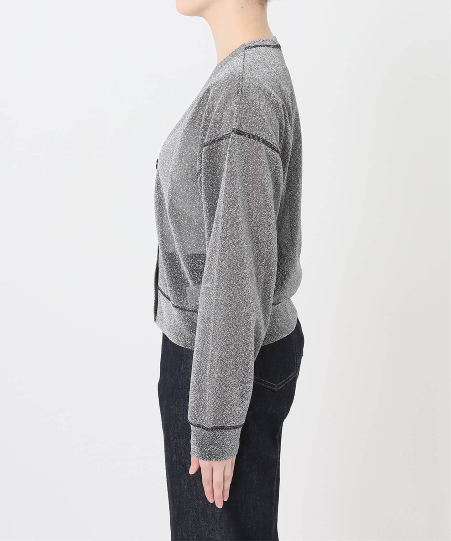 美品　BLACK COMMEdesGARÇONS ラメホワイトカーディガン 楽天市場】Yonetomi NEW BASIC ヨネトミ ニューベーシック