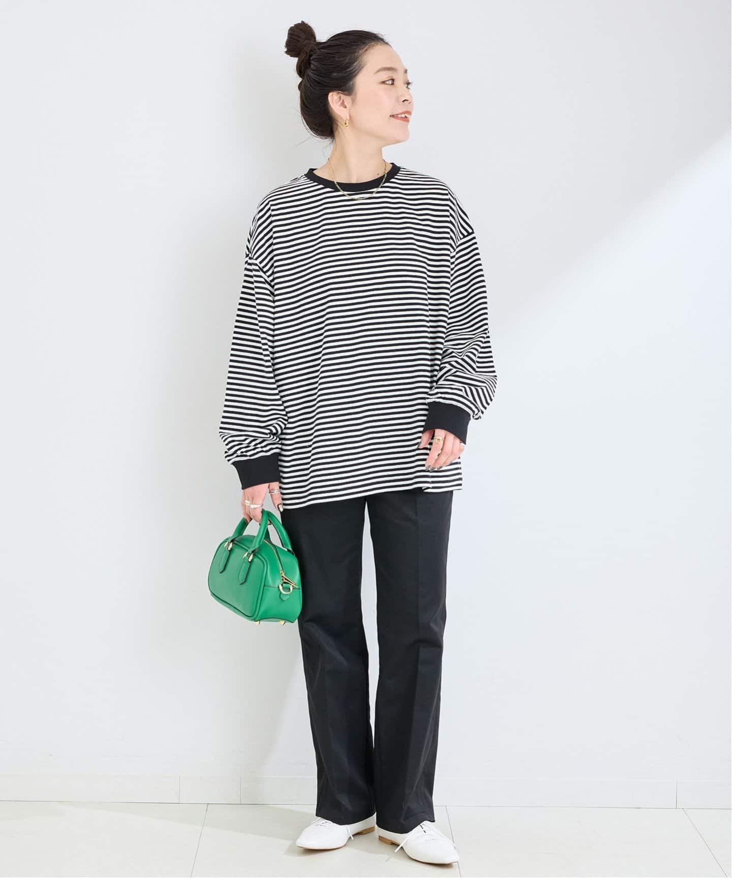 ボーダーロンTEE（Tシャツ／カットソー）｜B.C STOCK（ベーセー