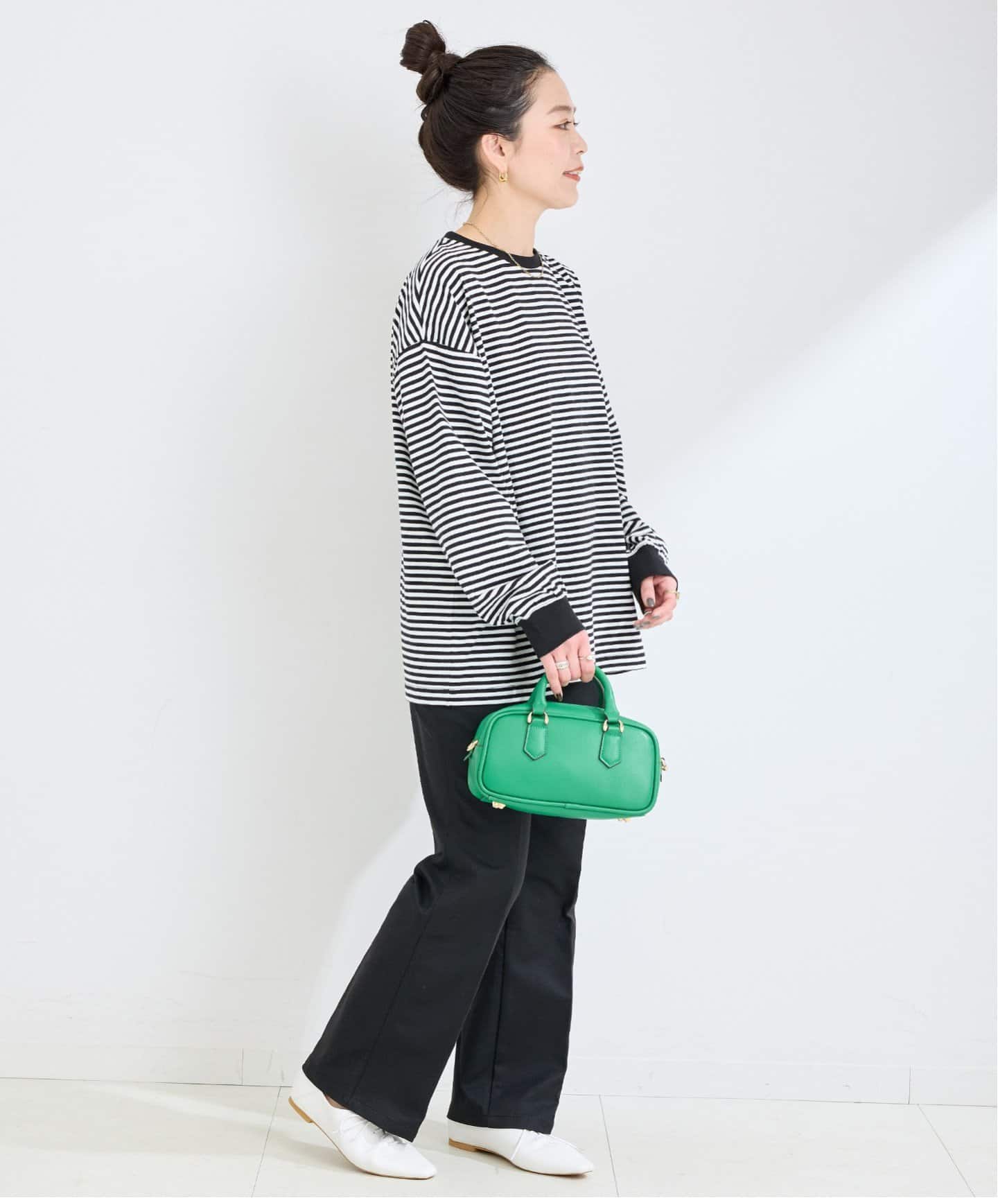 ボーダーロンTEE（Tシャツ／カットソー）｜B.C STOCK（ベーセー