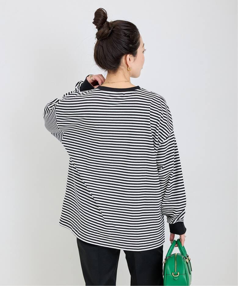 ボーダーロンTEE（Tシャツ／カットソー）｜B.C STOCK（ベーセー 