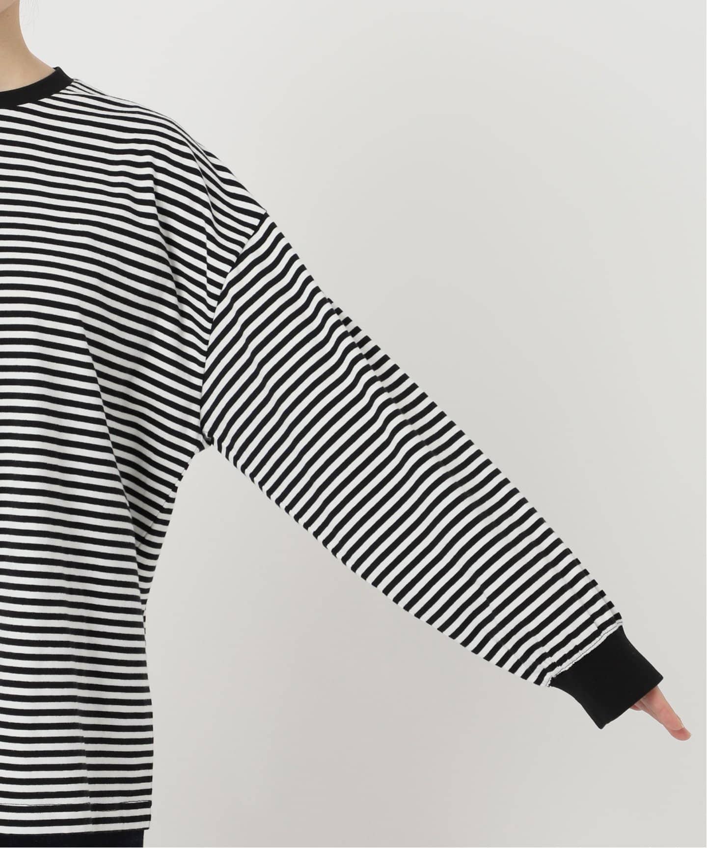 ボーダーロンTEE（Tシャツ／カットソー）｜B.C STOCK（ベーセー
