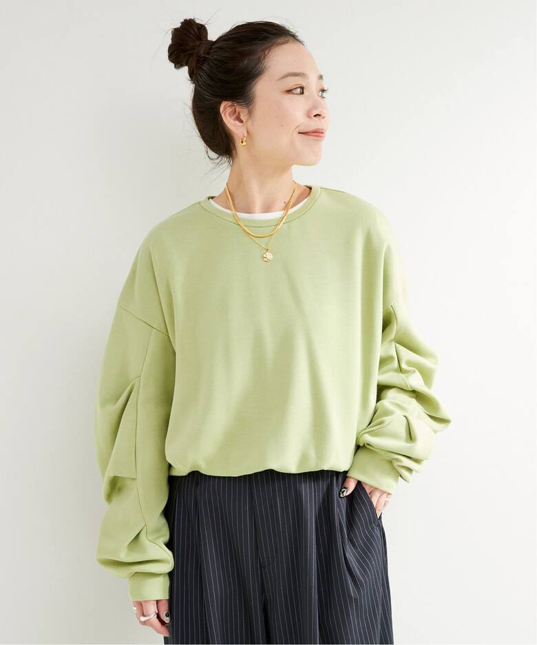 バルーンショートトレーナー（Tシャツ／カットソー）｜B.C STOCK（ベー 