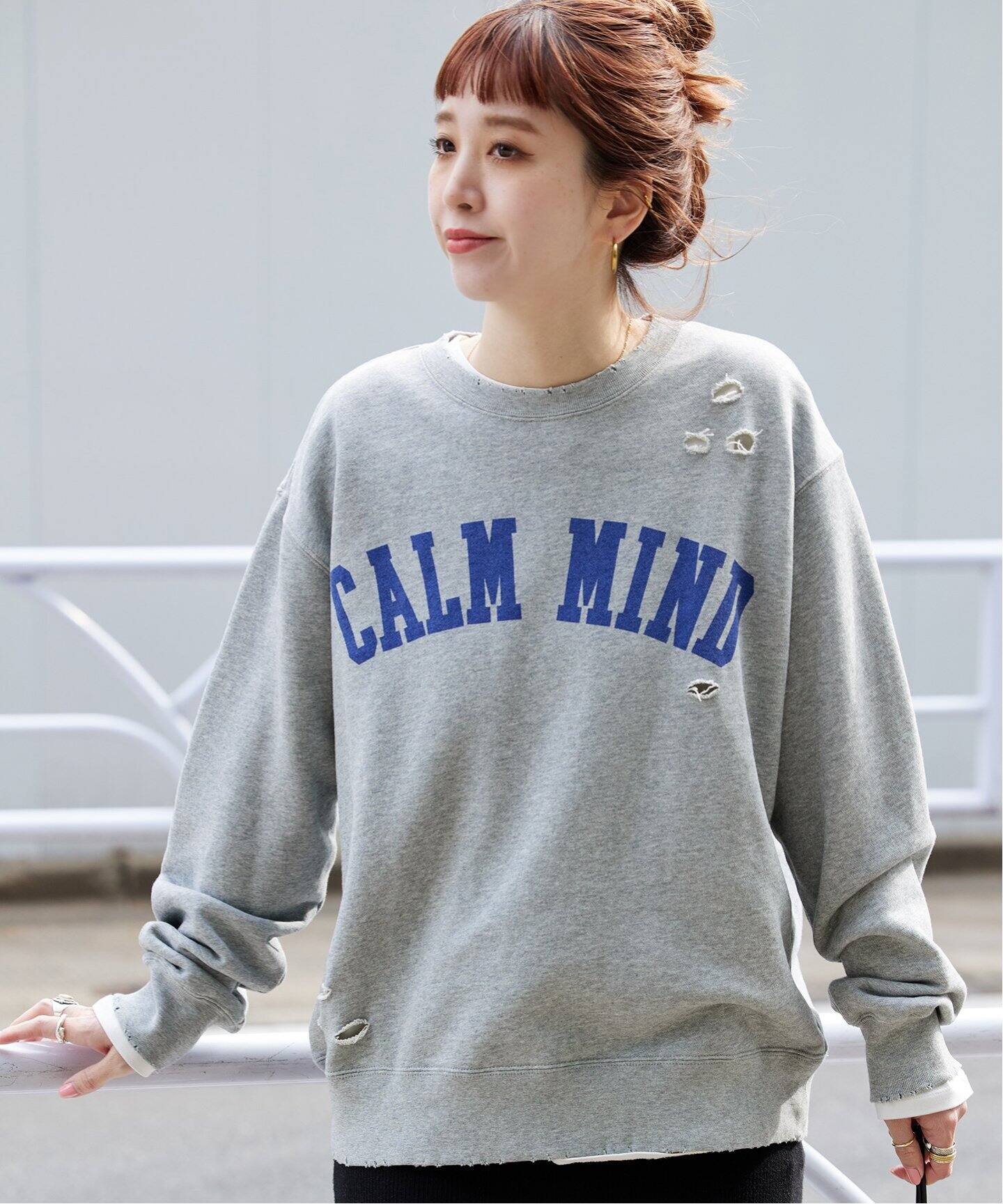 ダメージスウェット（スウェット）｜B.C STOCK（ベーセーストック）の 