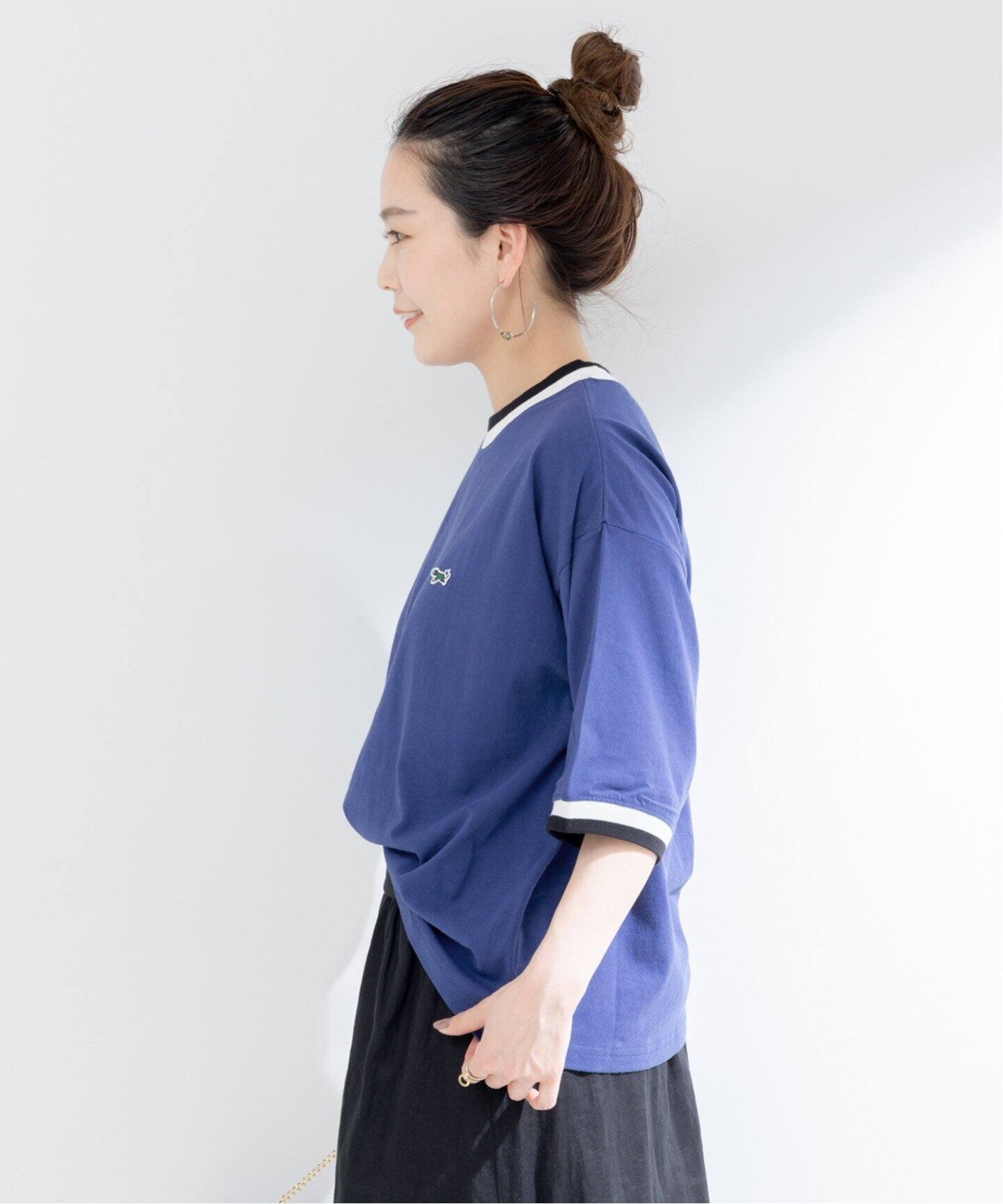 THE FOX/ザフォックス 別注 ラインリブTシャツ（Tシャツ