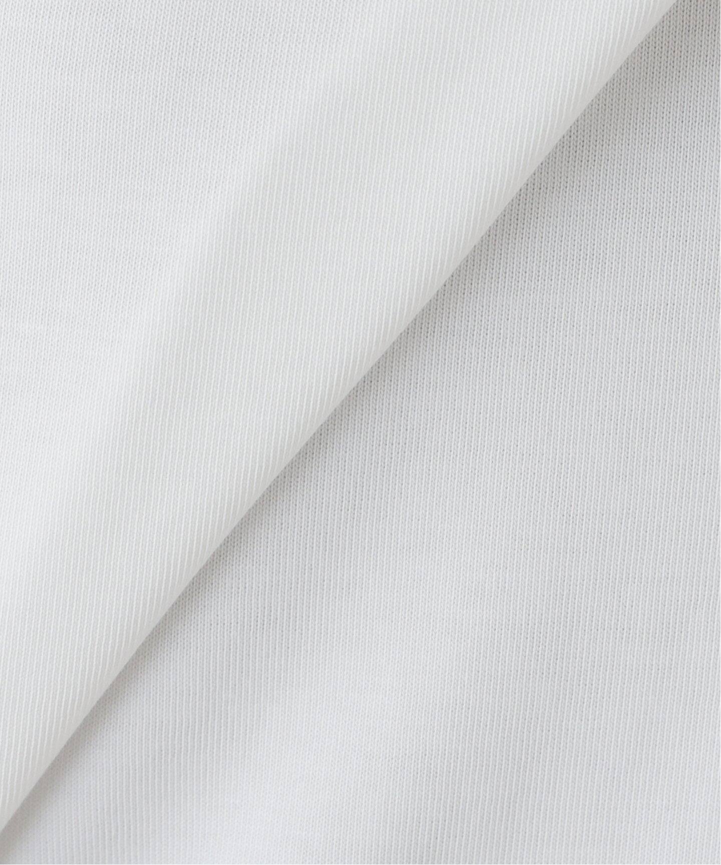 soduk ribbon long t-shirt ホワイト