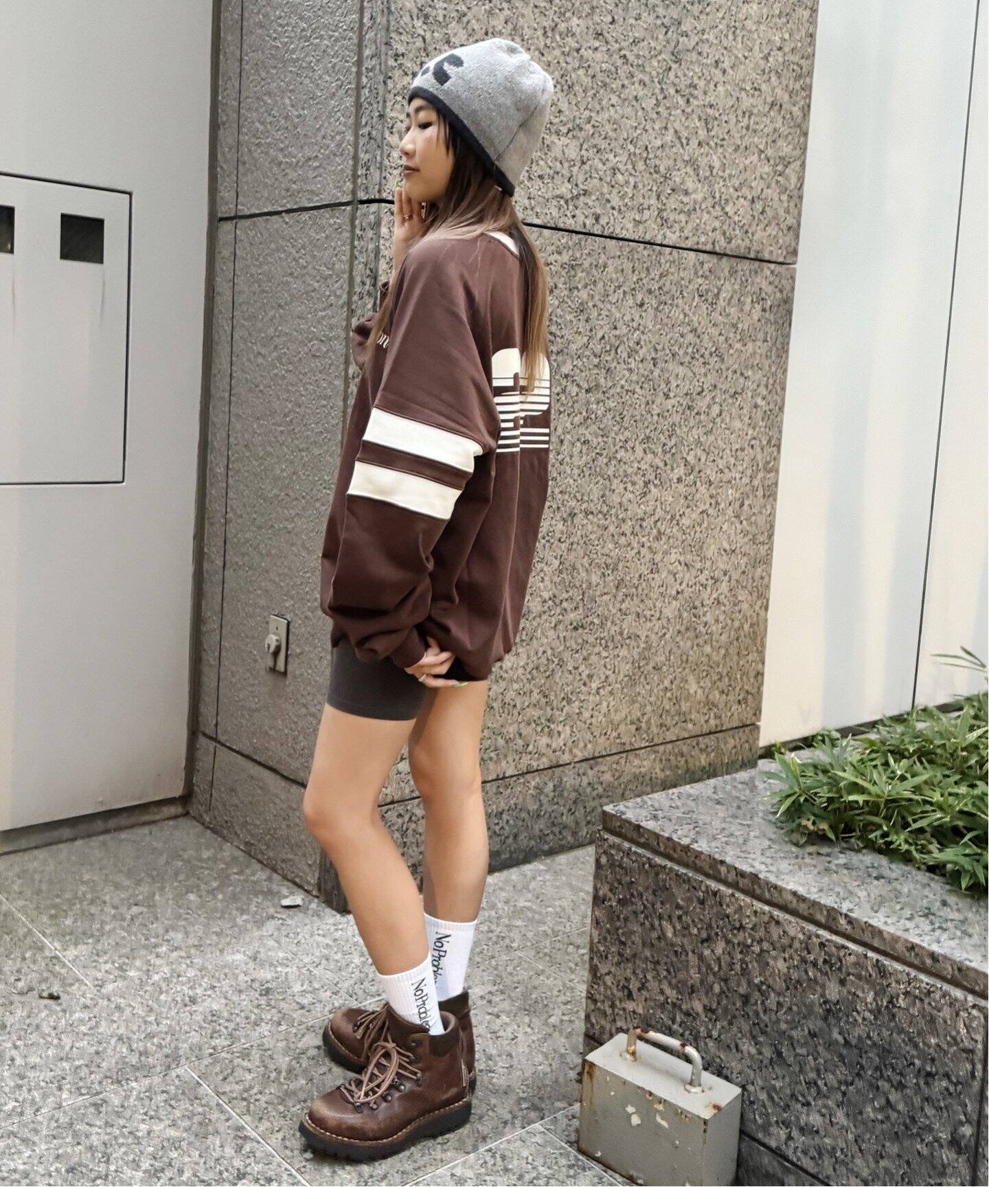 Rest&Recreation/レストアンドレクリエーション OVERSIZED RAGLAN  