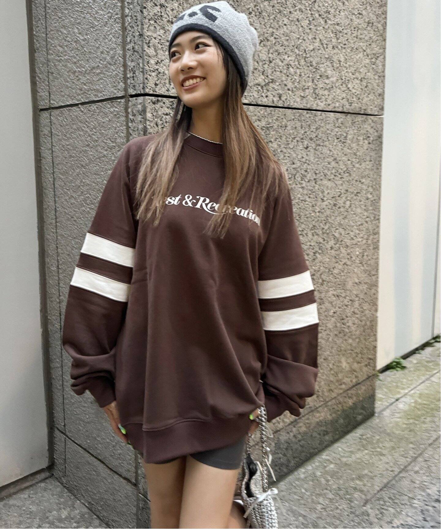 Rest&Recreation/レストアンドレクリエーション OVERSIZED RAGLAN  