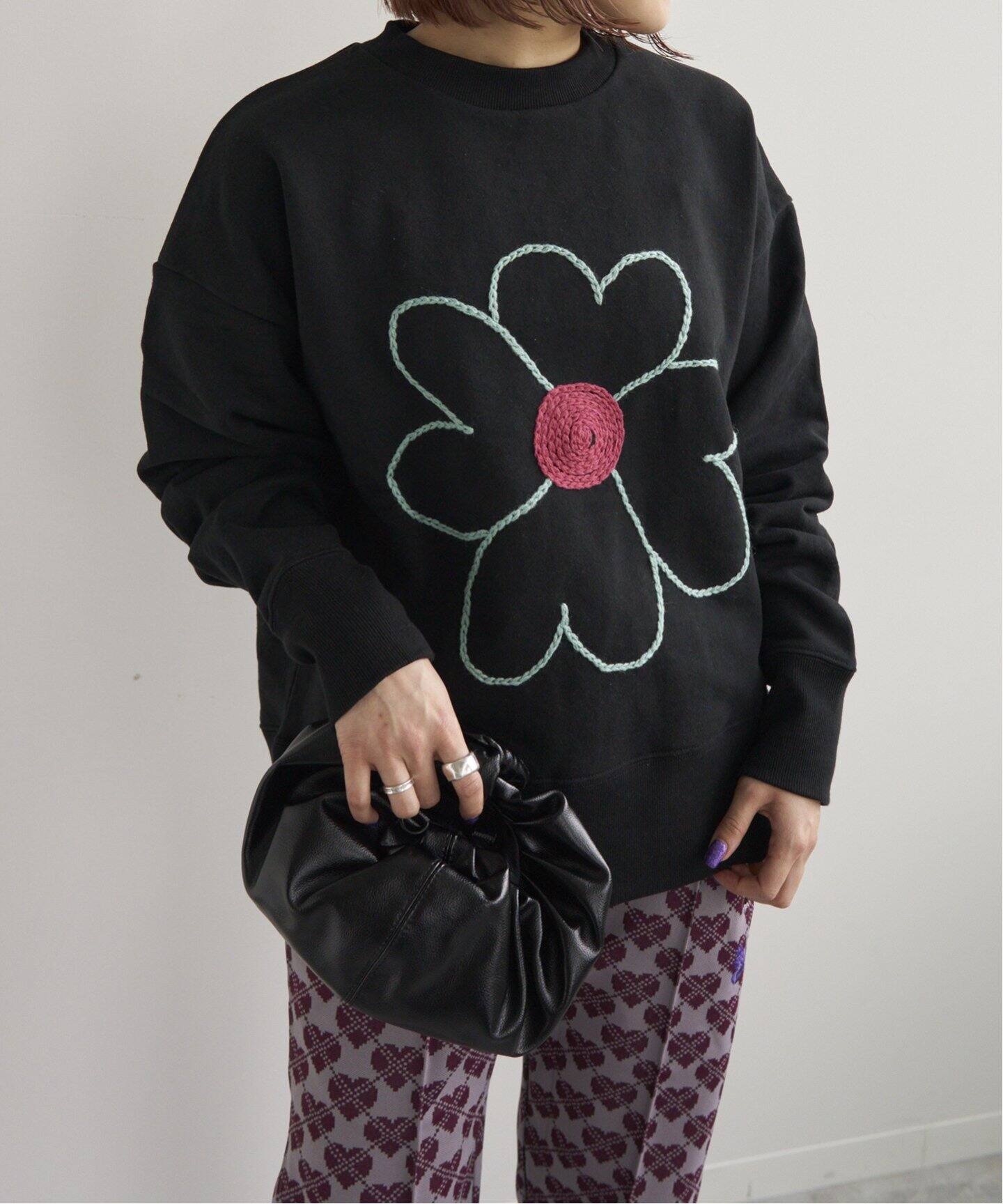 ChahChah /チャーチャーJOINT WORKS別注 FLOWER with LOVE SWEATSHIRT  