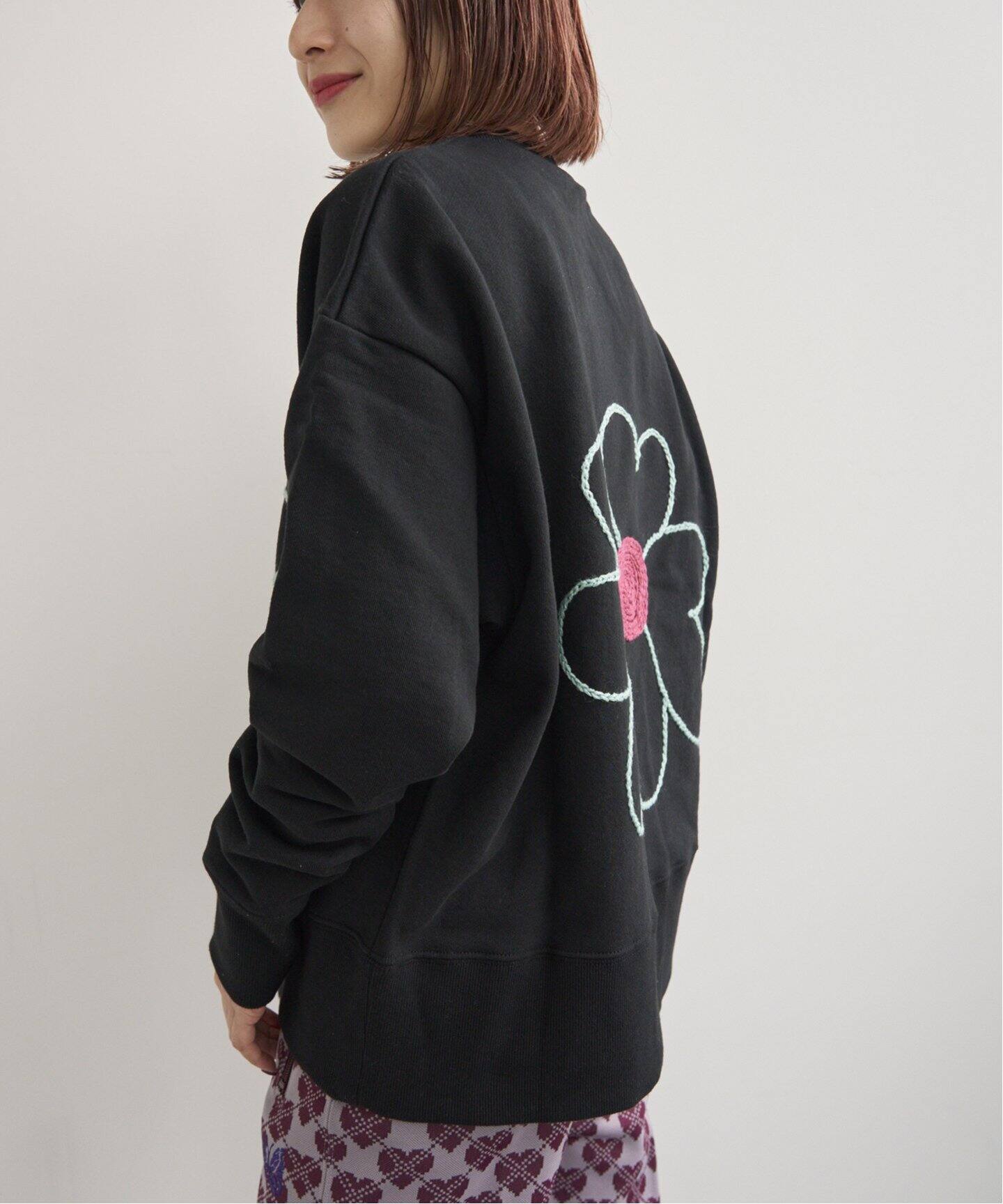 ChahChah /チャーチャーJOINT WORKS別注 FLOWER with LOVE SWEATSHIRT  