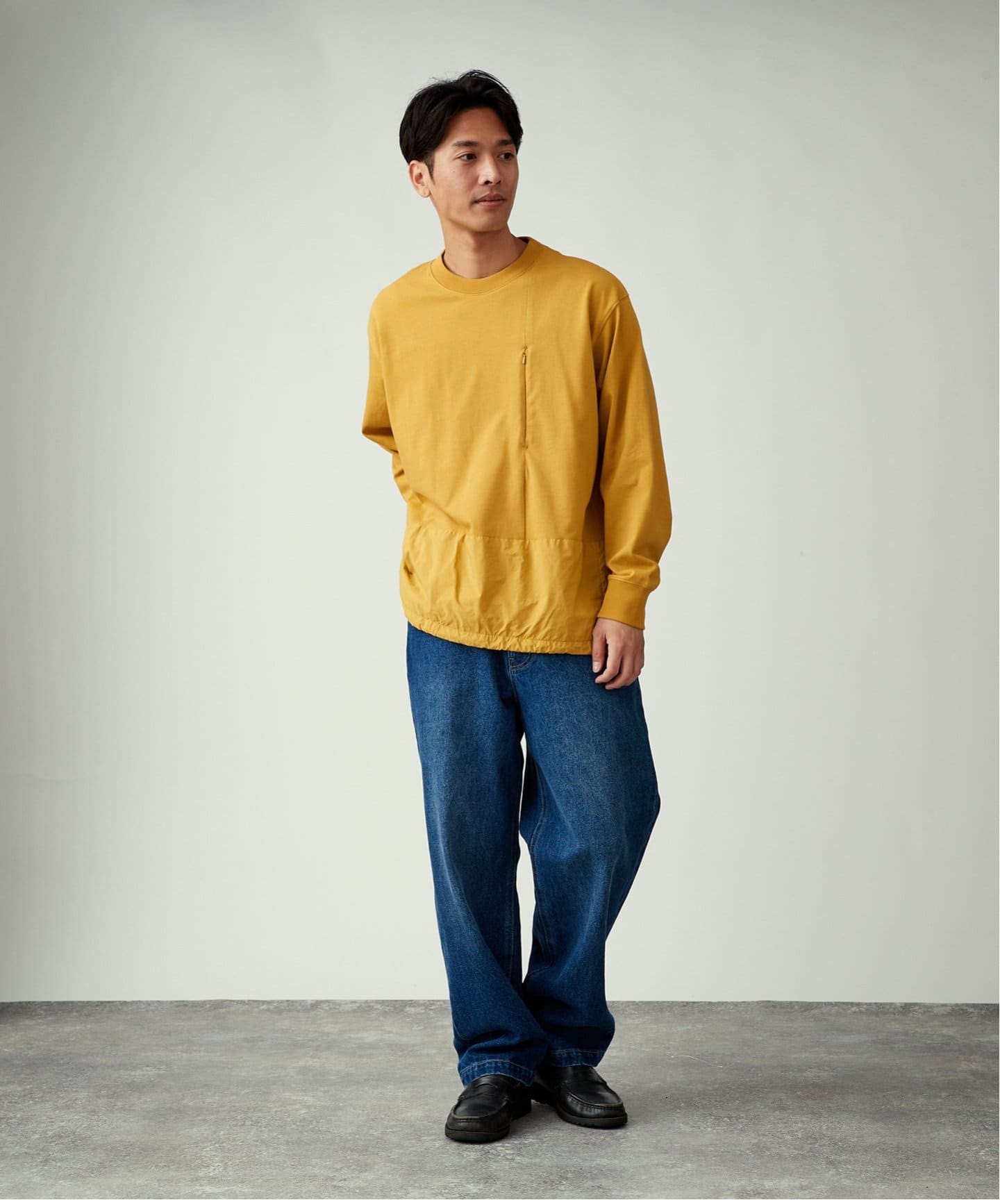 ワールド オンラインストア WASHER DROWCORD プルオーバーカットソー（Tシャツ／カットソー トップス
