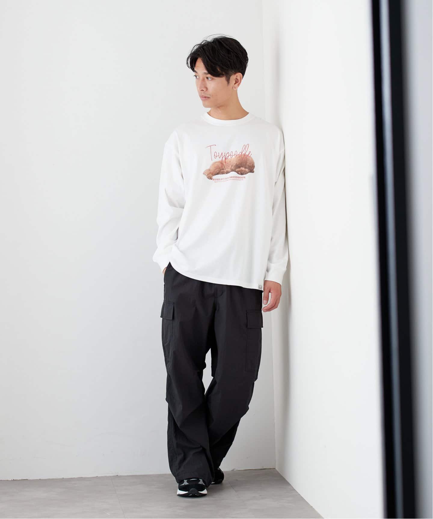 DOG アソート ロングスリーブTEE（Tシャツ／カットソー）｜B.C