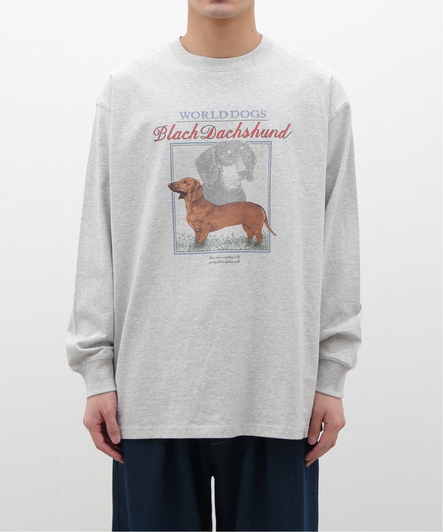 DOG ASSORTED ロンT（Tシャツ／カットソー）｜B.C STOCK（ベーセー 