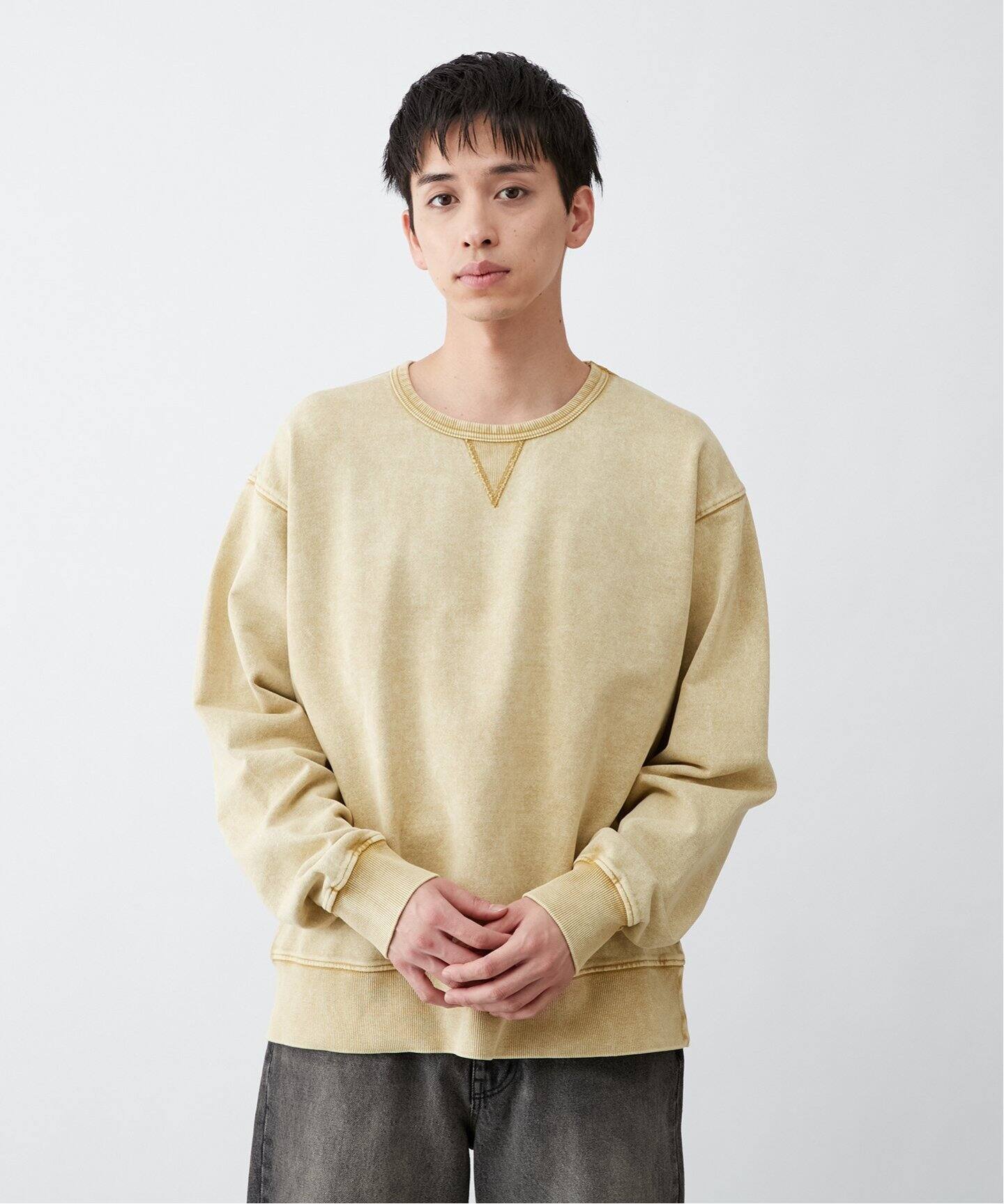 フェード クルーネックスウェット（スウェット）｜B.C STOCK（ベーセー