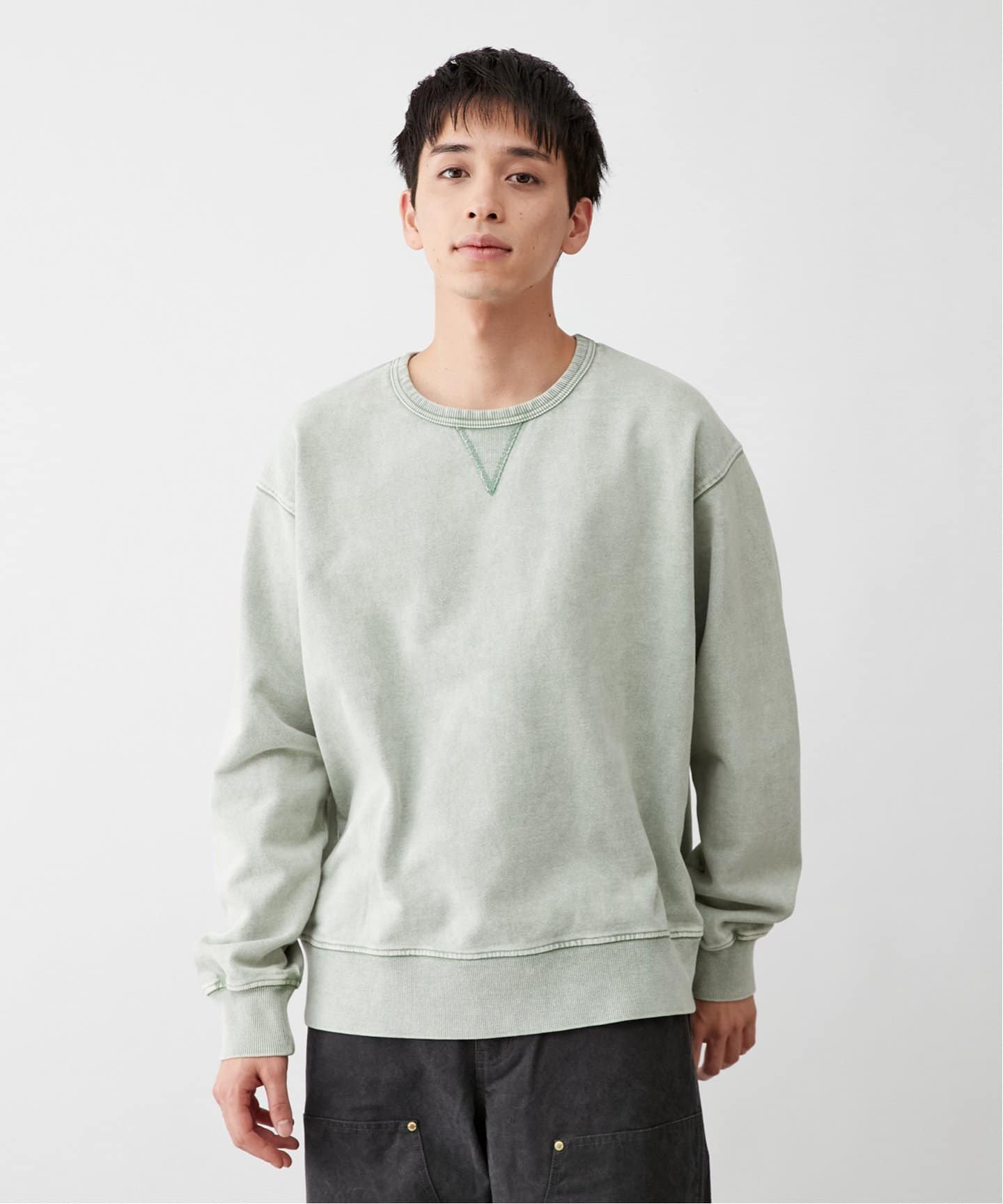 フェード クルーネックスウェット（スウェット）｜B.C STOCK
