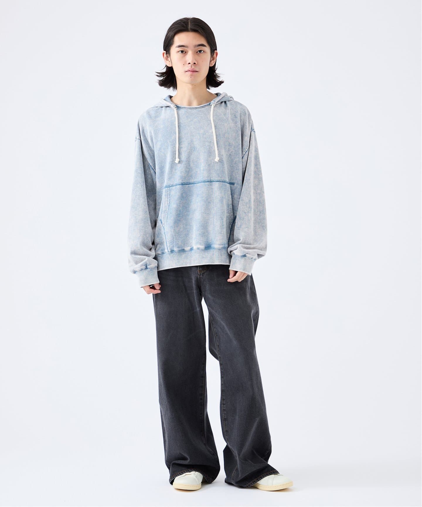 Ok Wash レトロフィットパーカー（パーカー）｜B.C STOCK（ベー