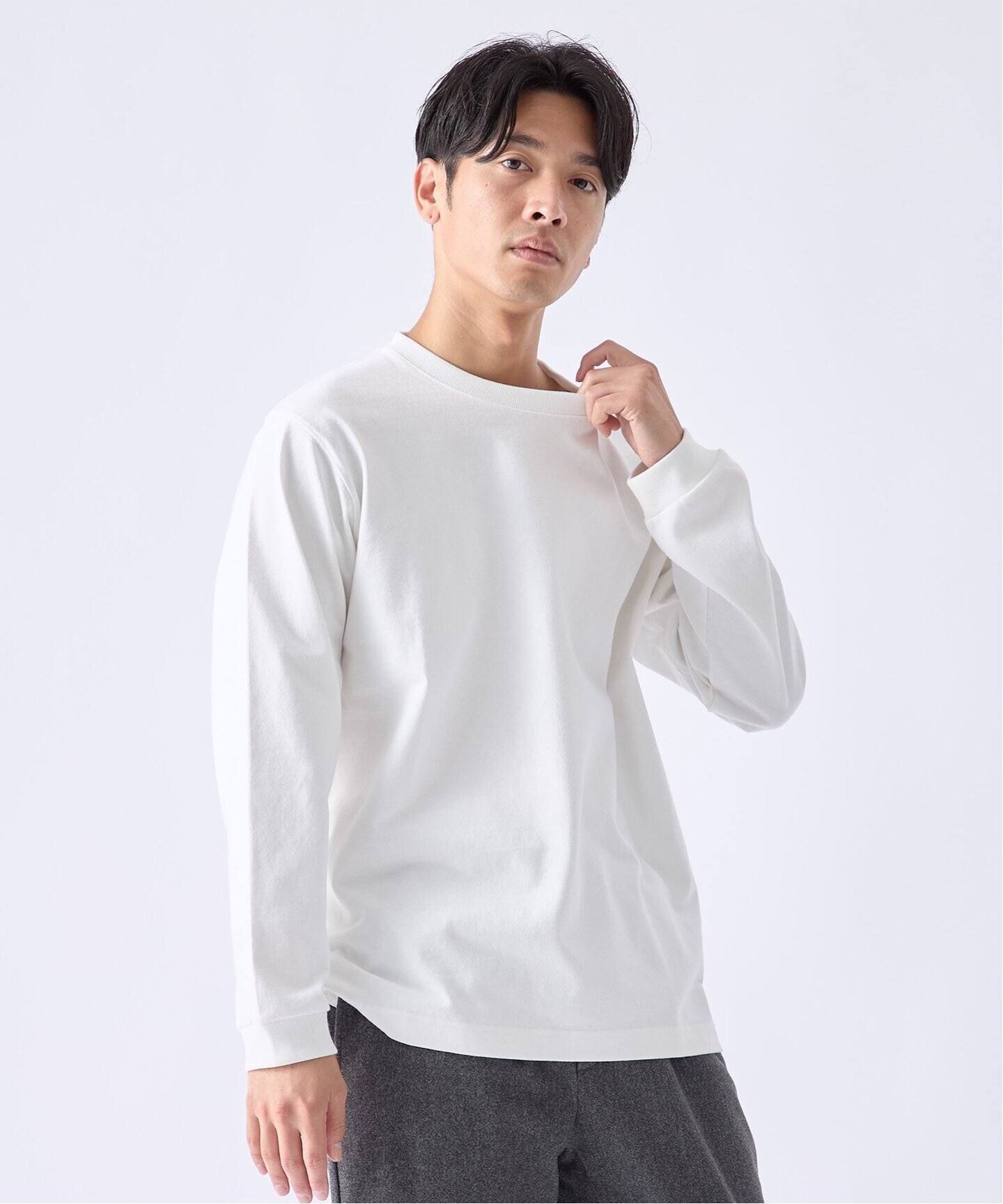 ヘビーウエイト ロングスリーブTEE（Tシャツ／カットソー）｜B.C STOCK 